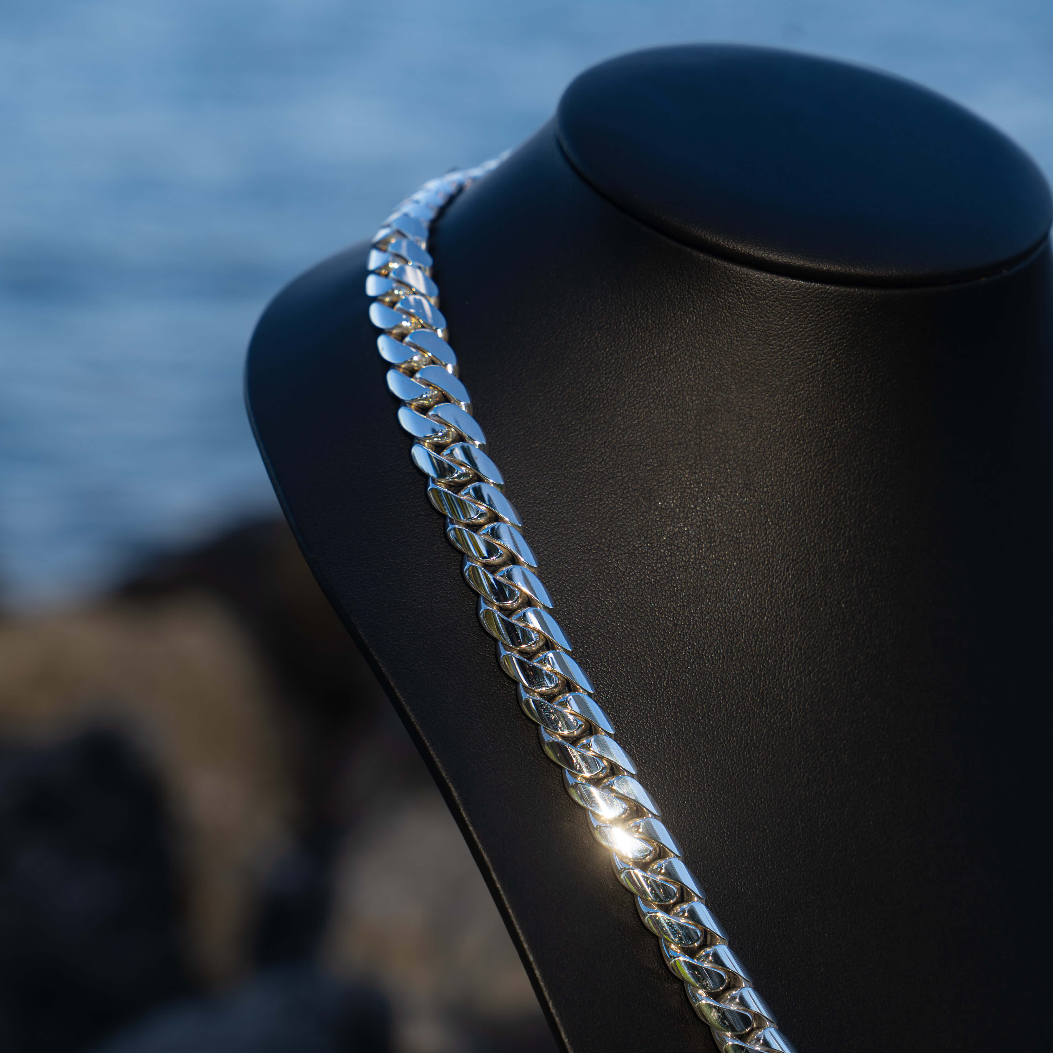 gusvilla jewelry handmade silver miami cuban link chain