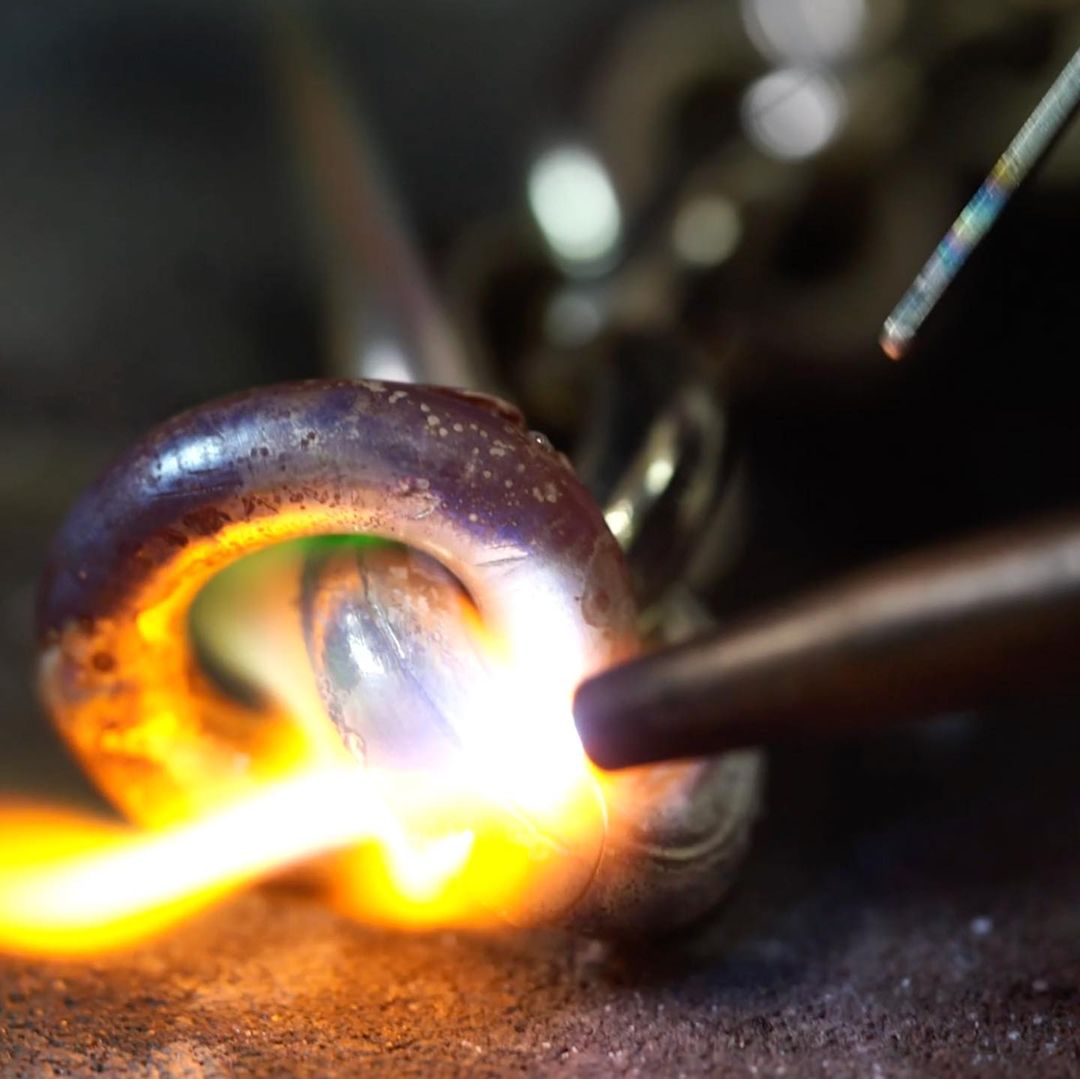 miami cuban link soldering by hand