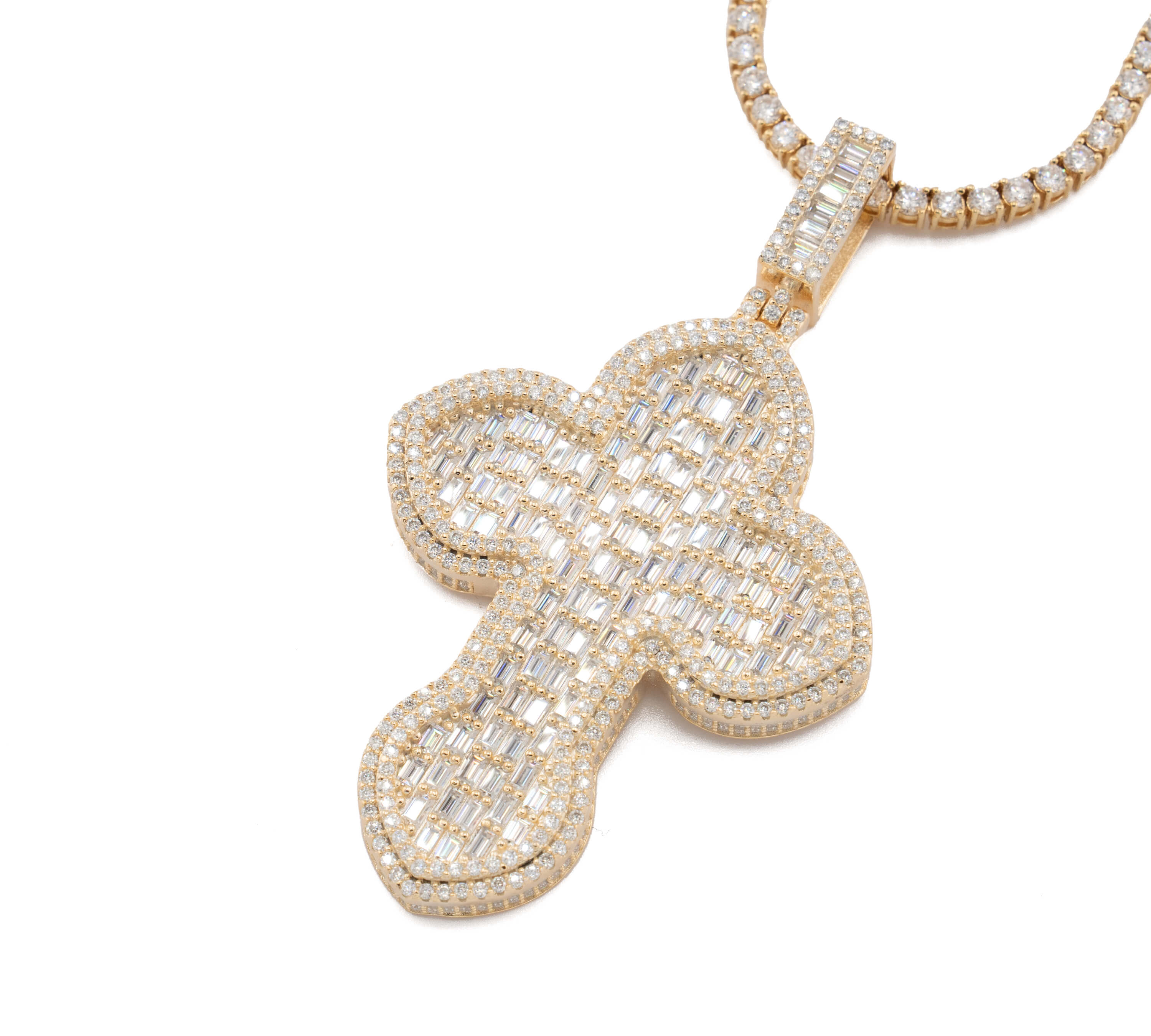 Clover Cross Pendant