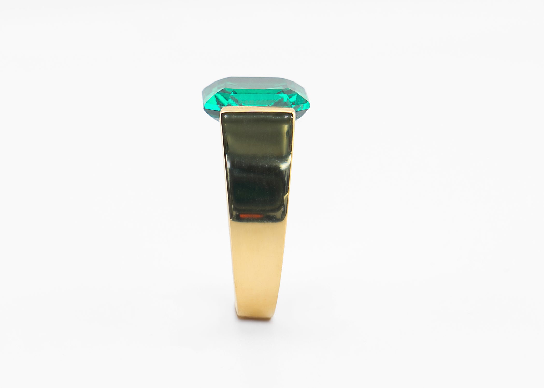 Cubanknow Inspired Emerald Ring