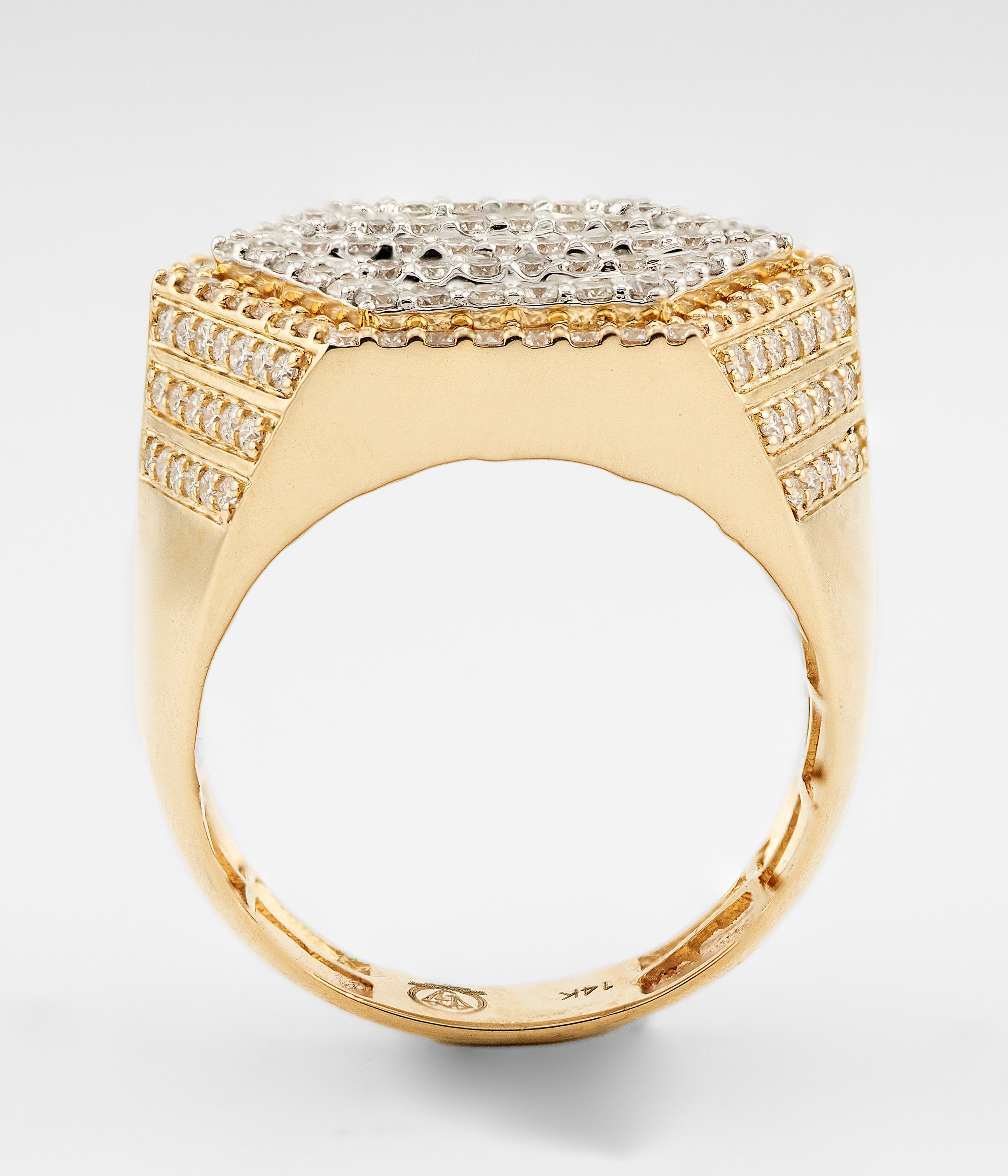 Gold Hexa Ring