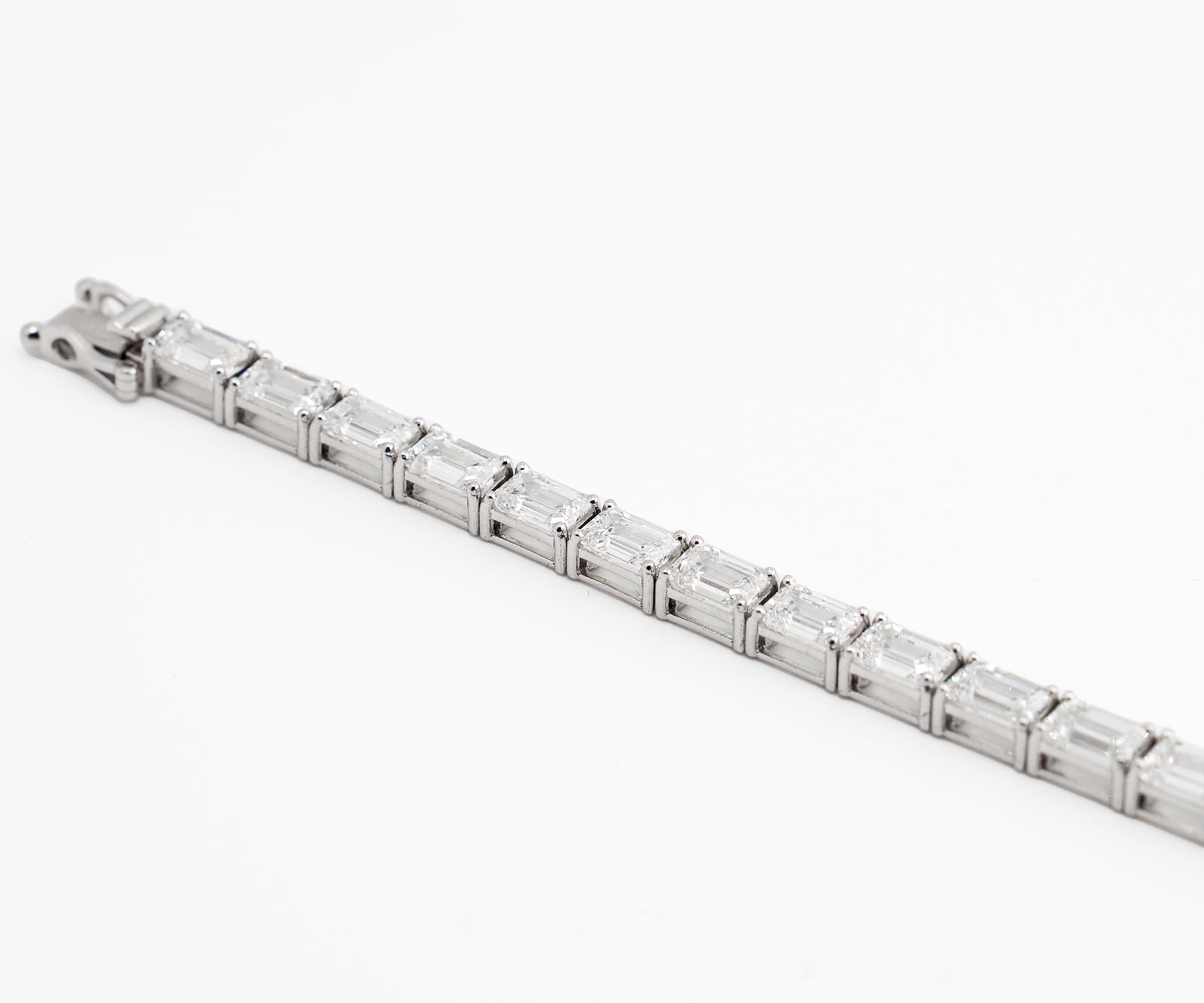 Baguette Stone Tennis Bracelet