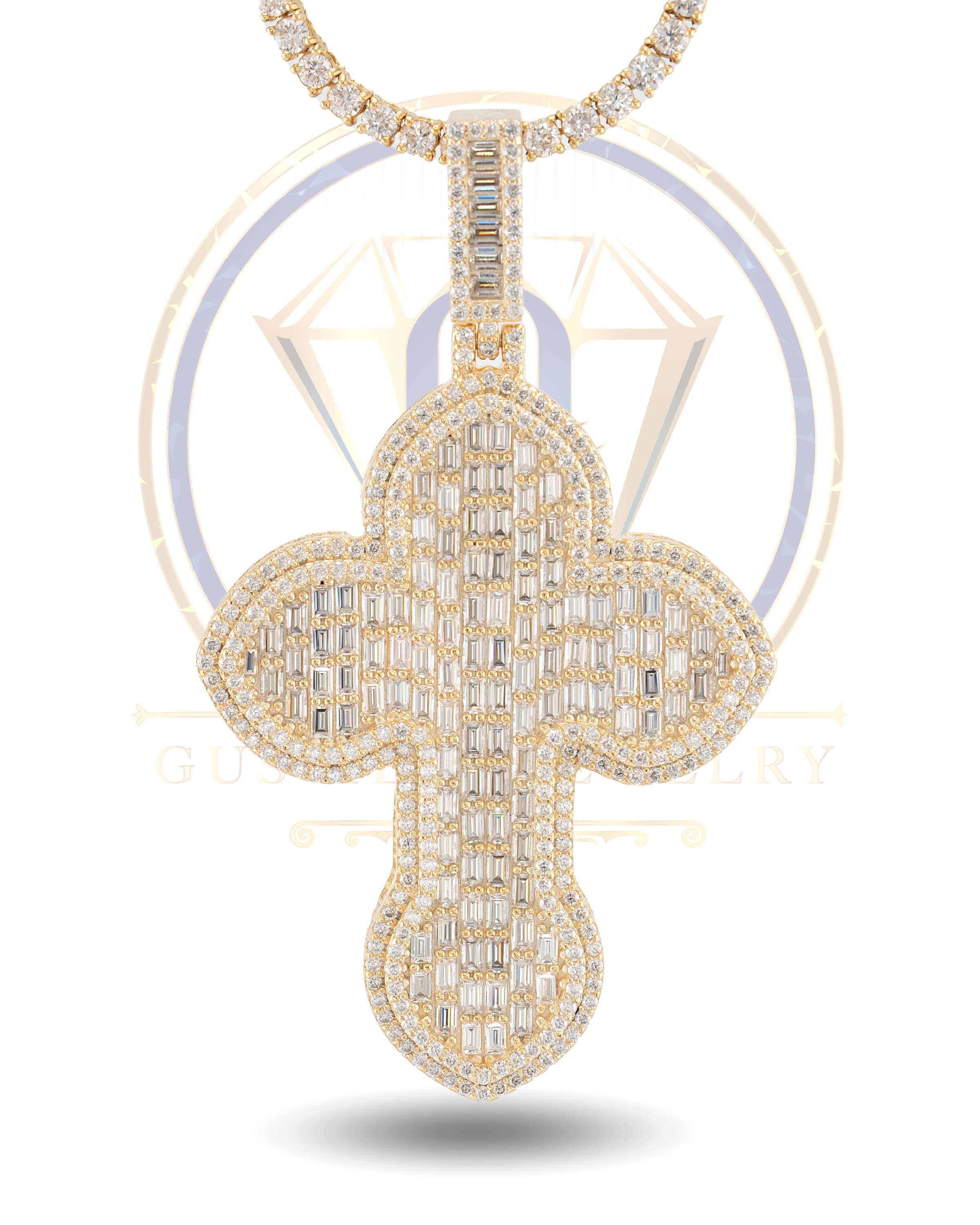 Clover Cross Pendant