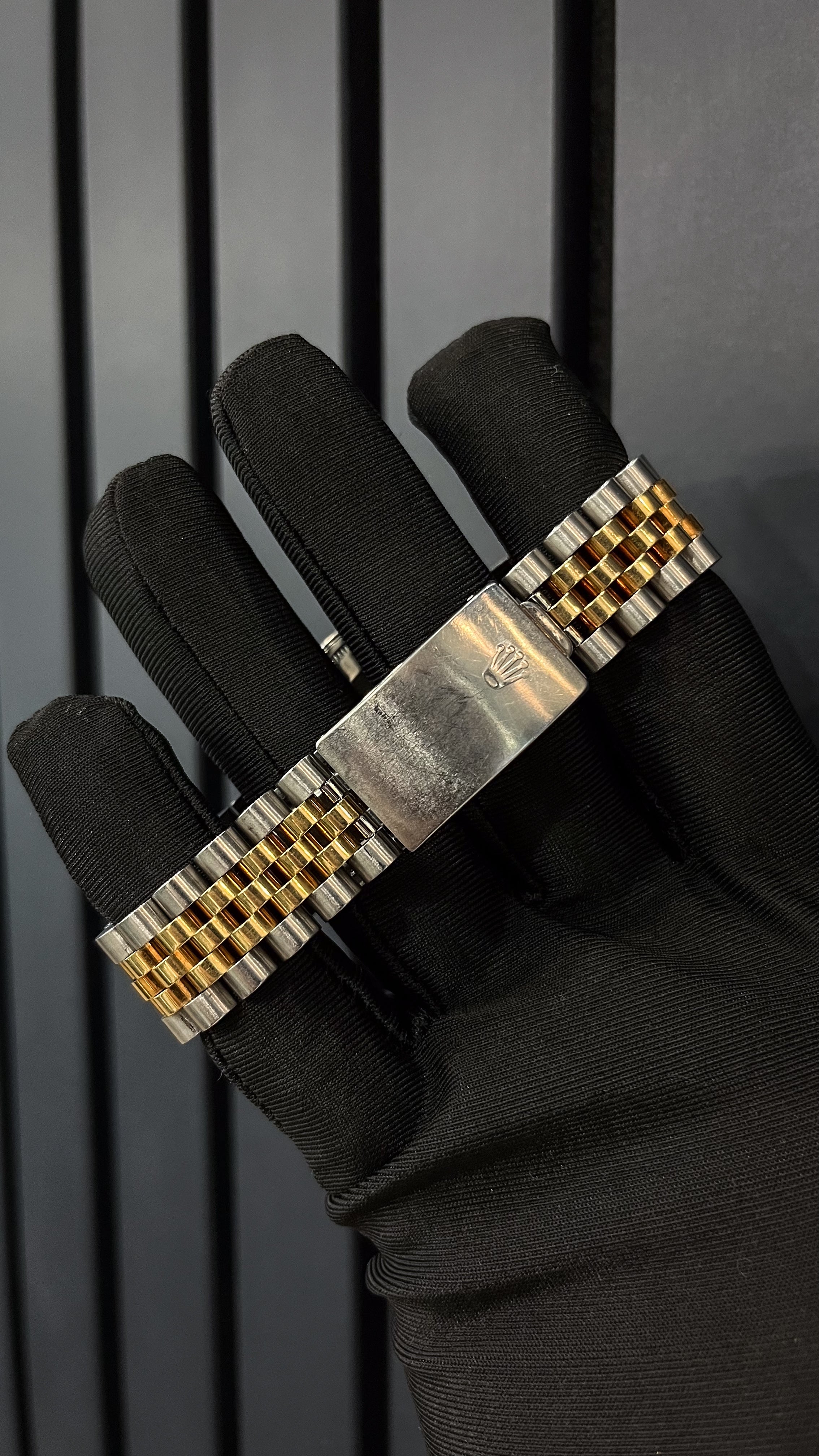 Rolex Datejust 34MM Champagne Stick Dial