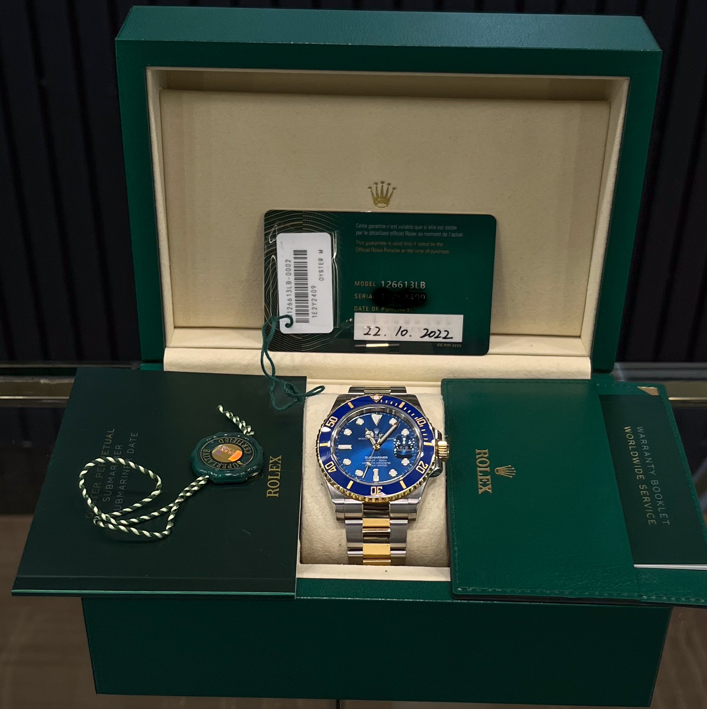 Rolex Submariner Bluesy