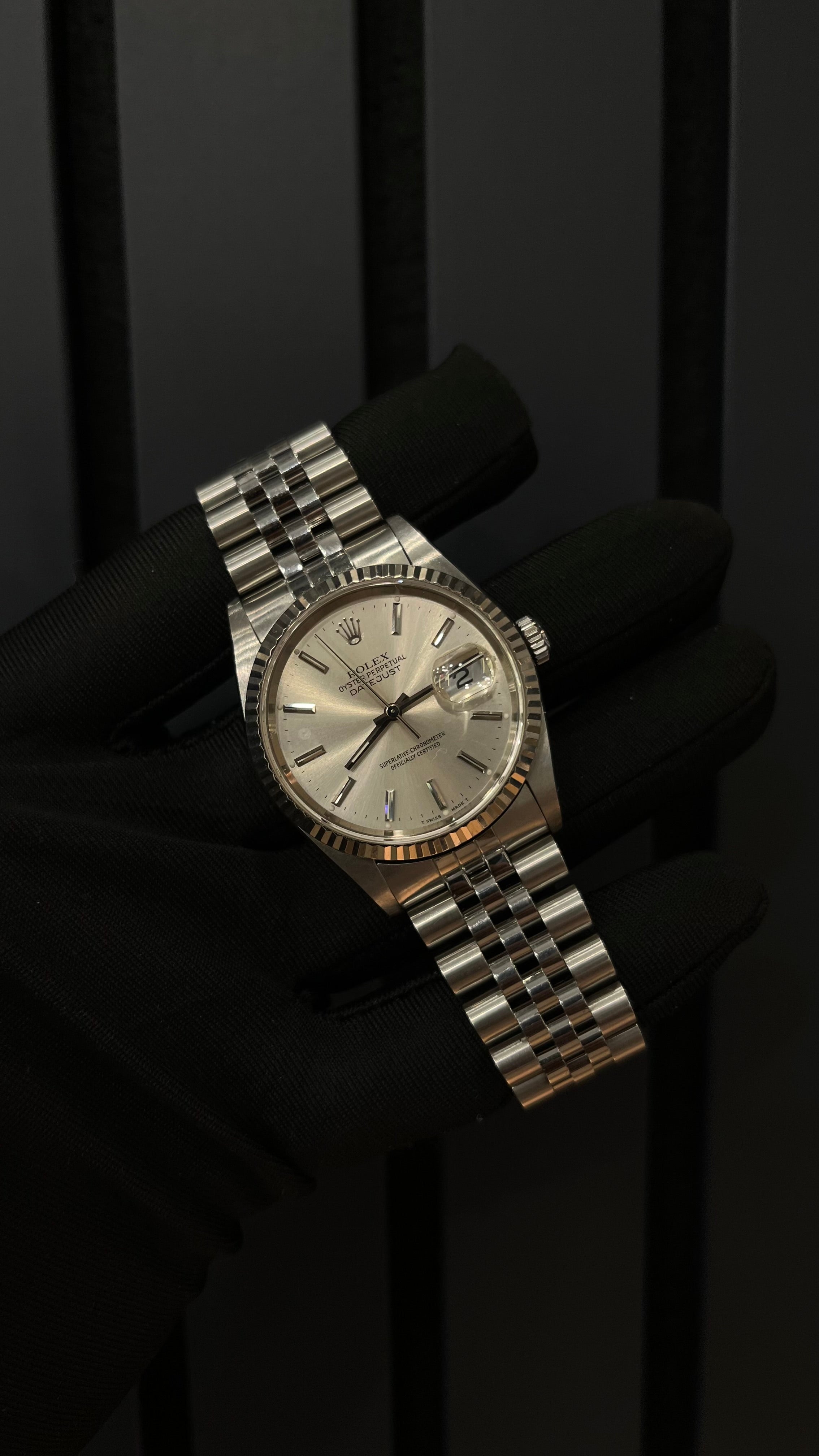 Rolex Datejust 36MM Silver Dial