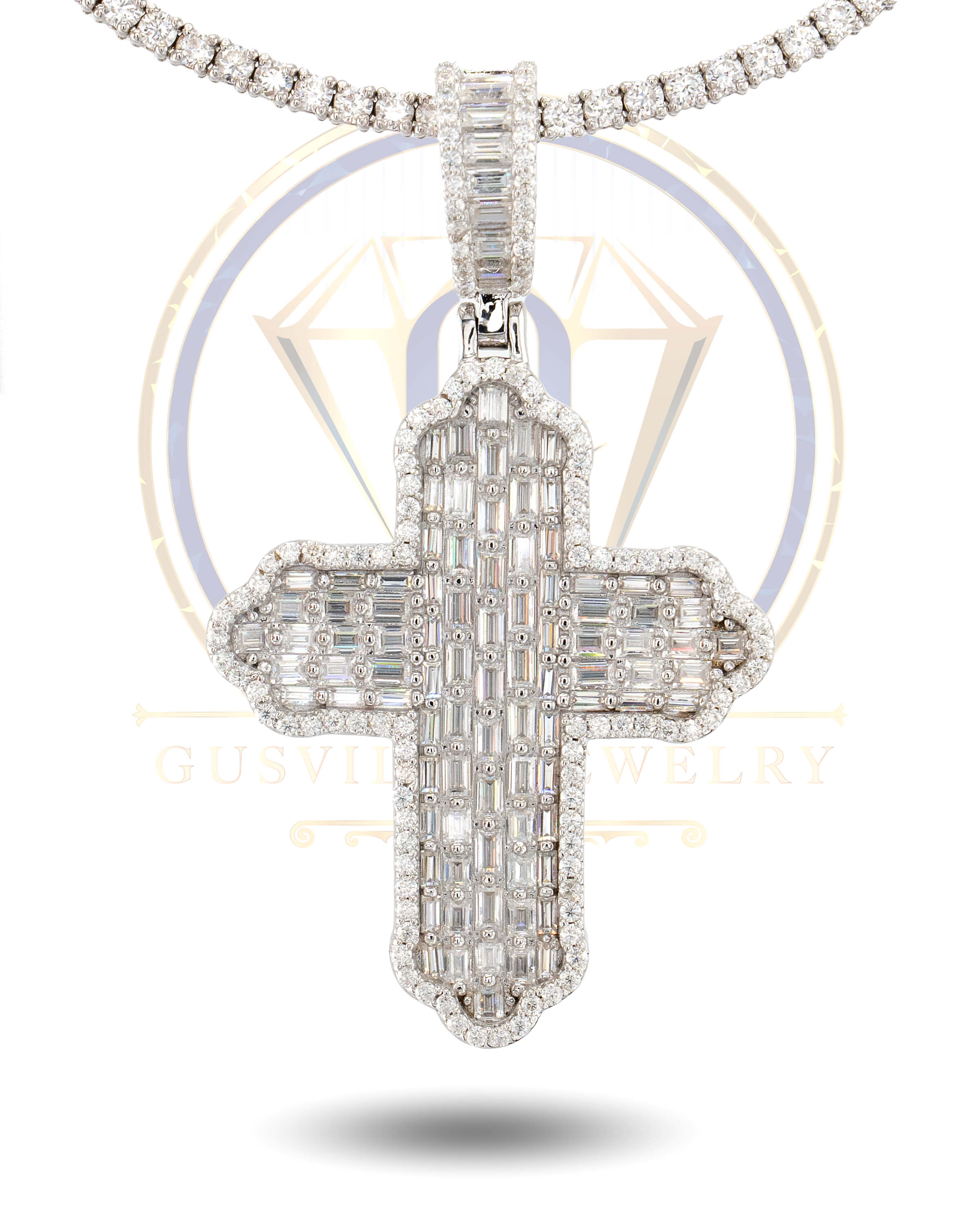 Border Baguette Pendant