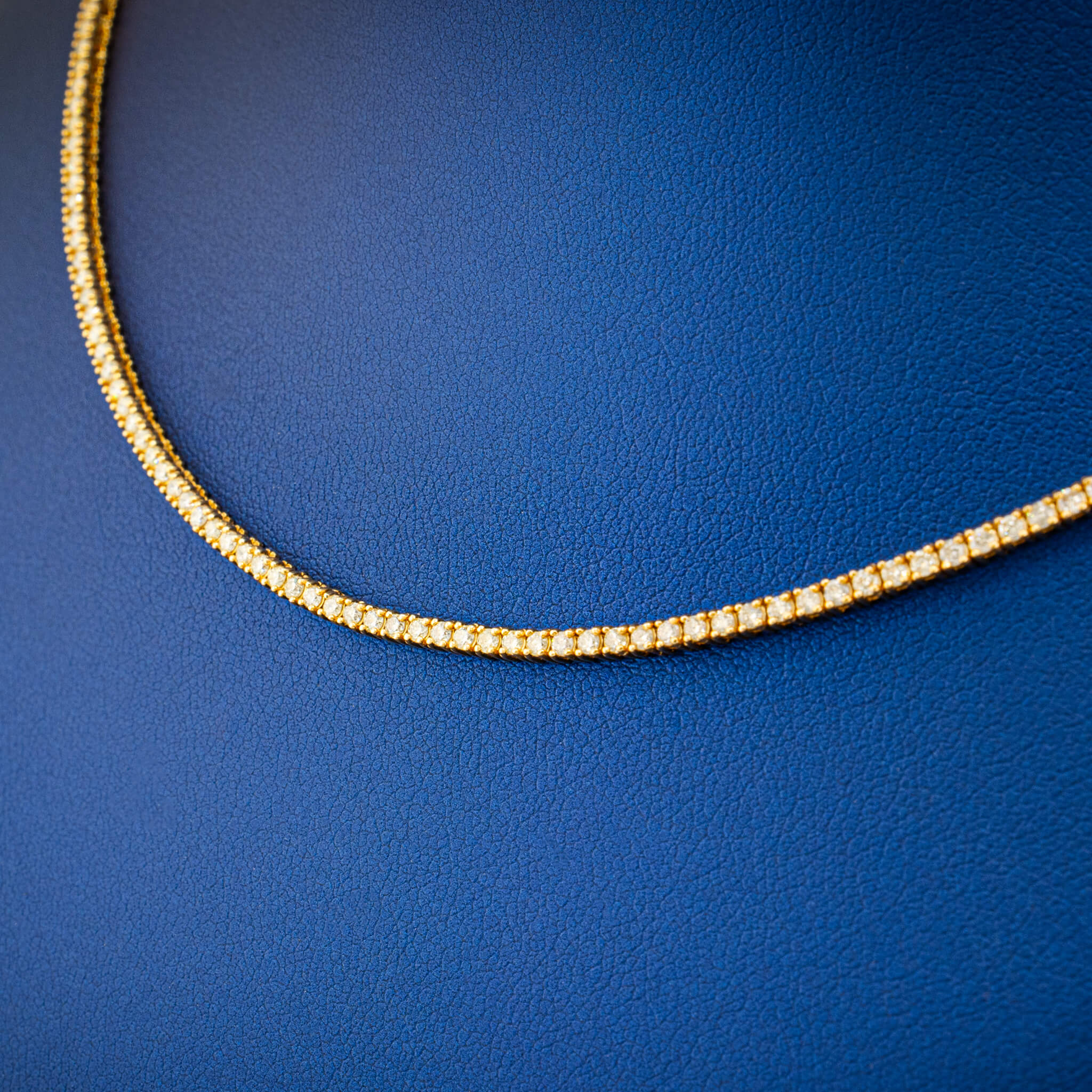 1.5 MM Tennis Chain | Moissanite
