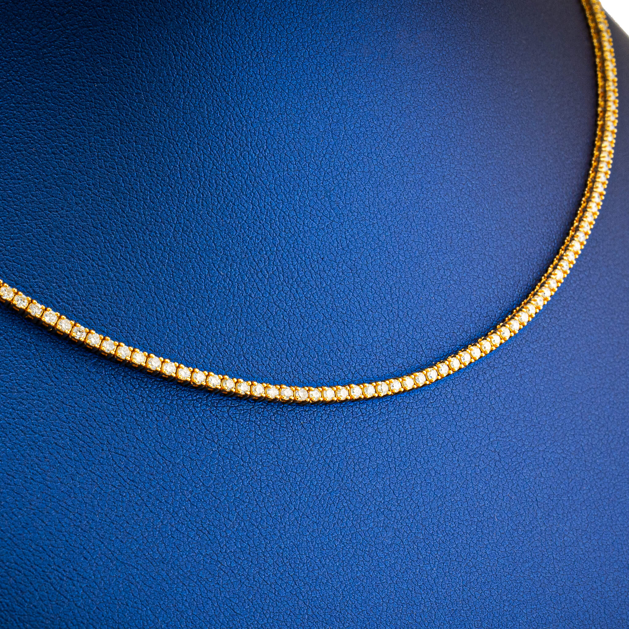 1.5 MM Tennis Chain | Moissanite