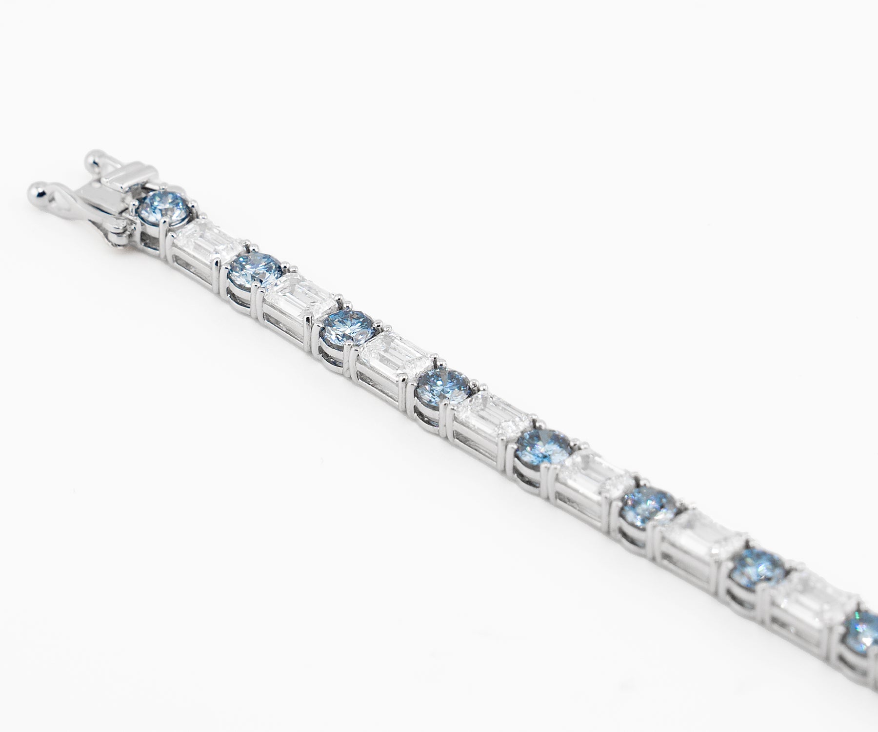 Two Cut Stones Tennis Bracelet