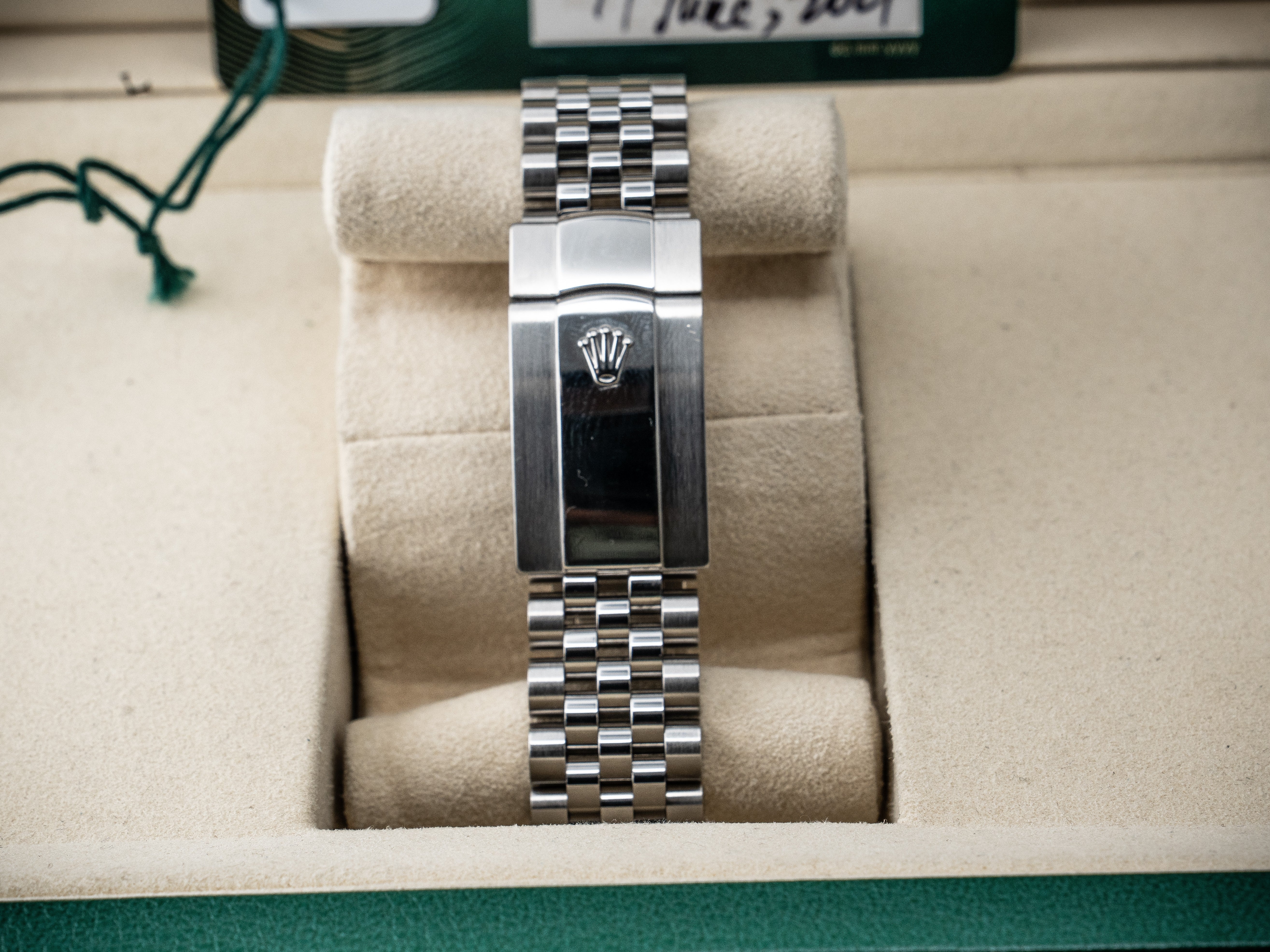 Rolex Datejust 41MM White Roman Dial on Jubilee