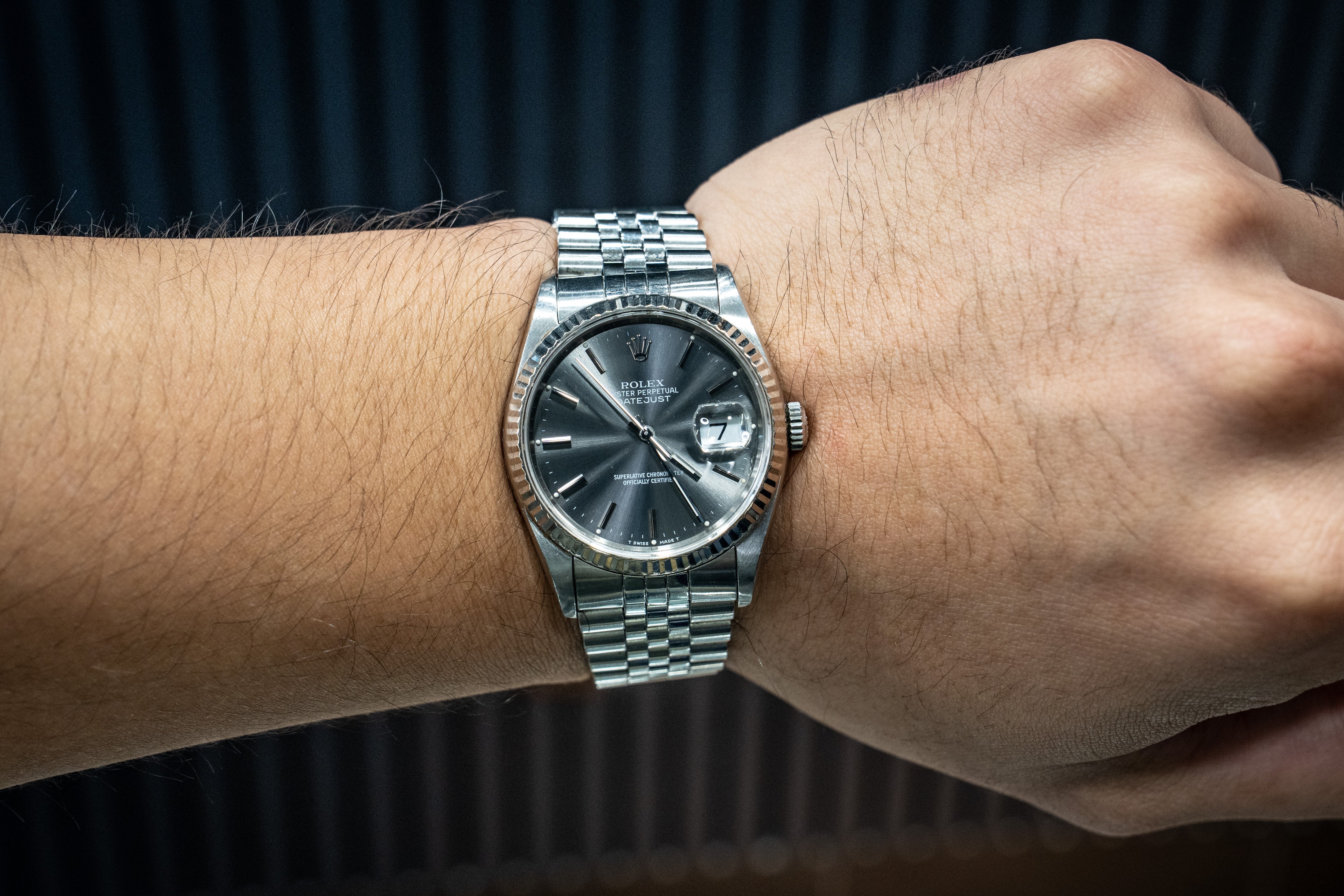 Rolex Datejust 36MM Rhodium Dial