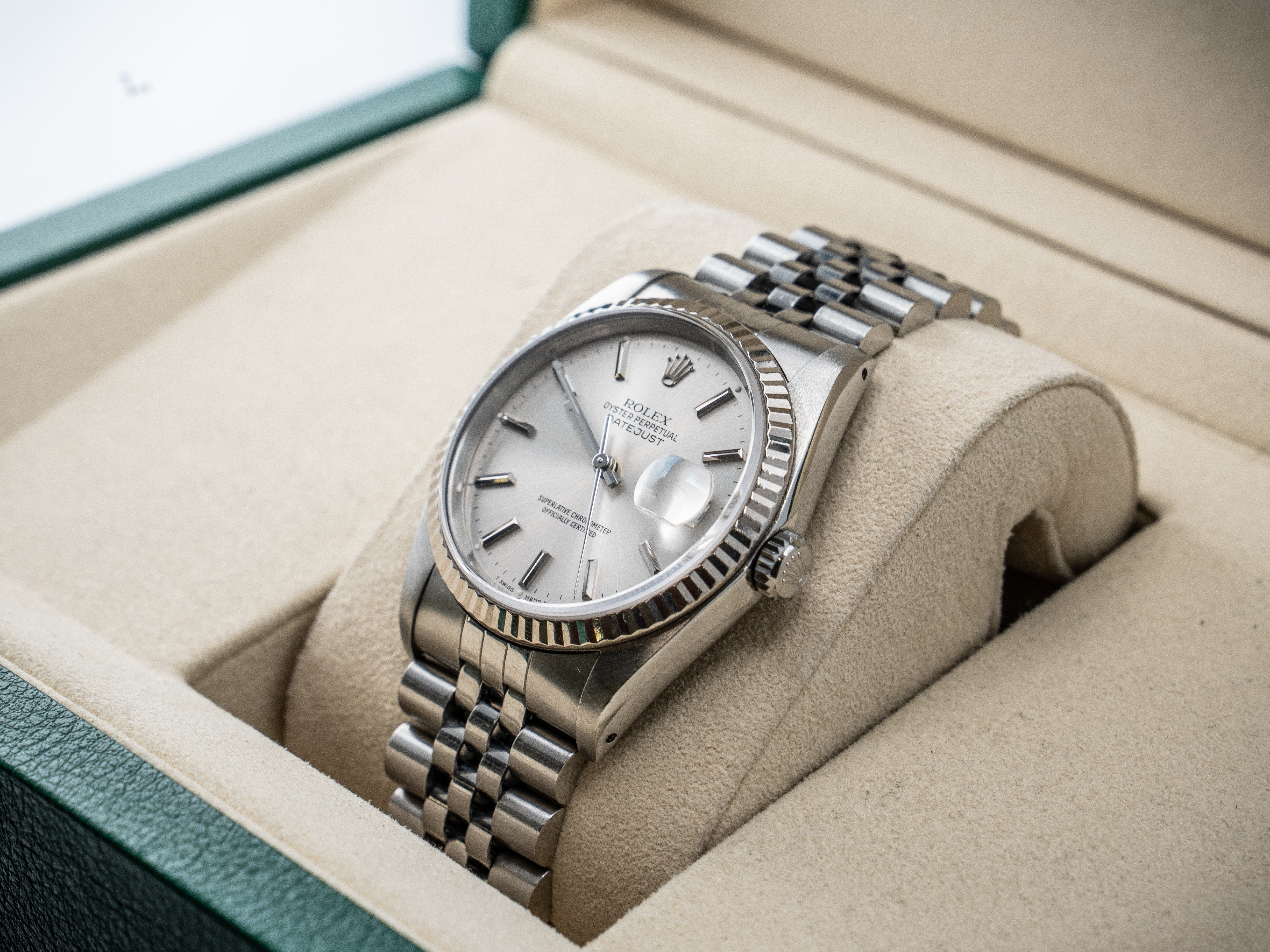 Rolex Datejust 36MM Silver Dial