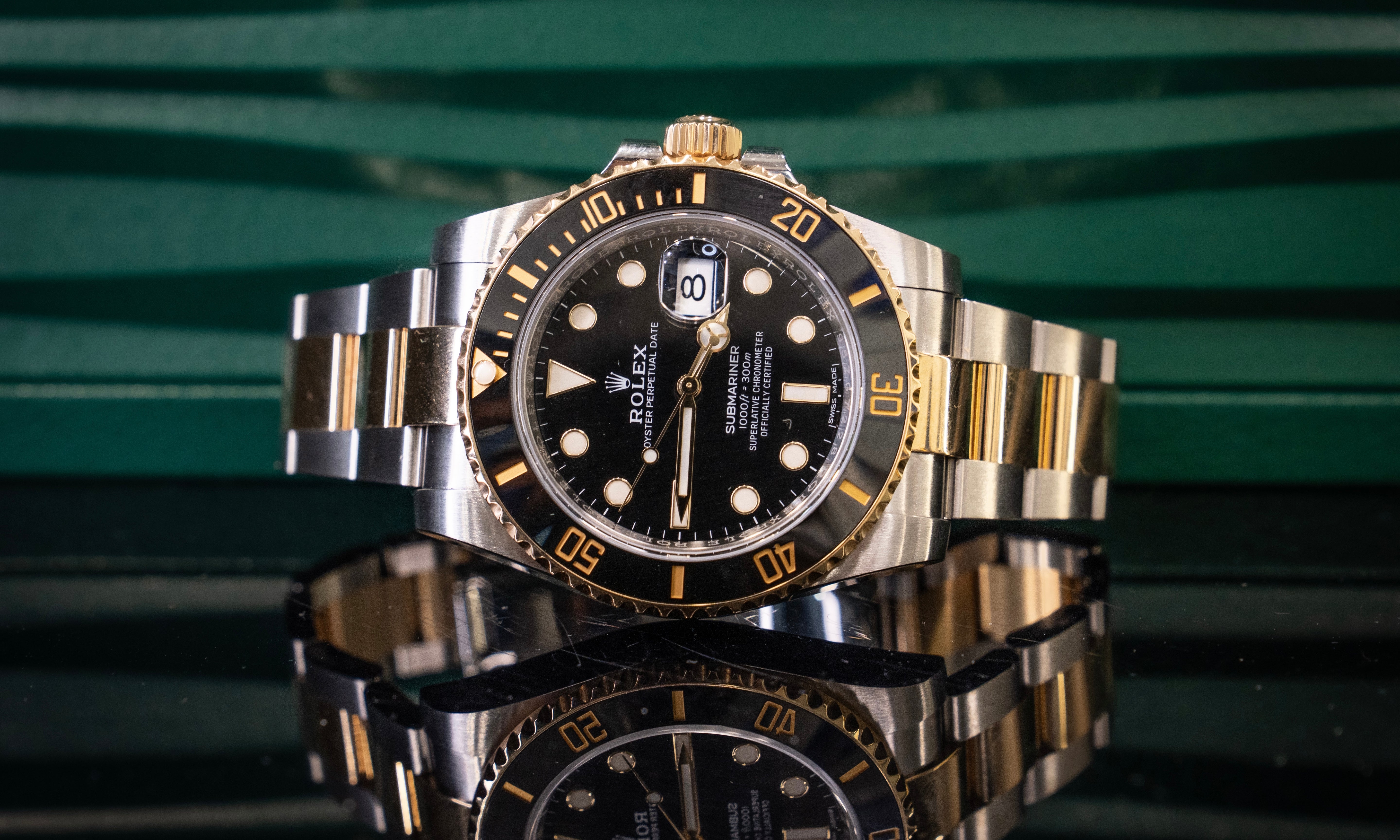 Rolex Submariner Two-Tone Black Insert