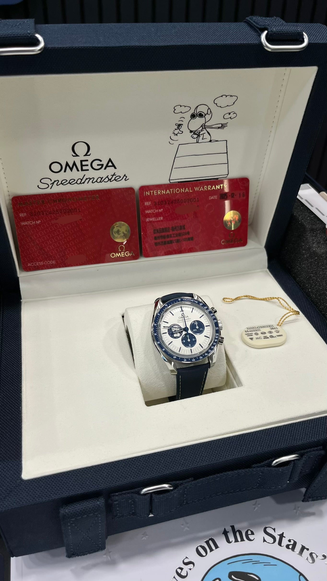 Omega Speedmaster “Snoopy” 2025 Brand New