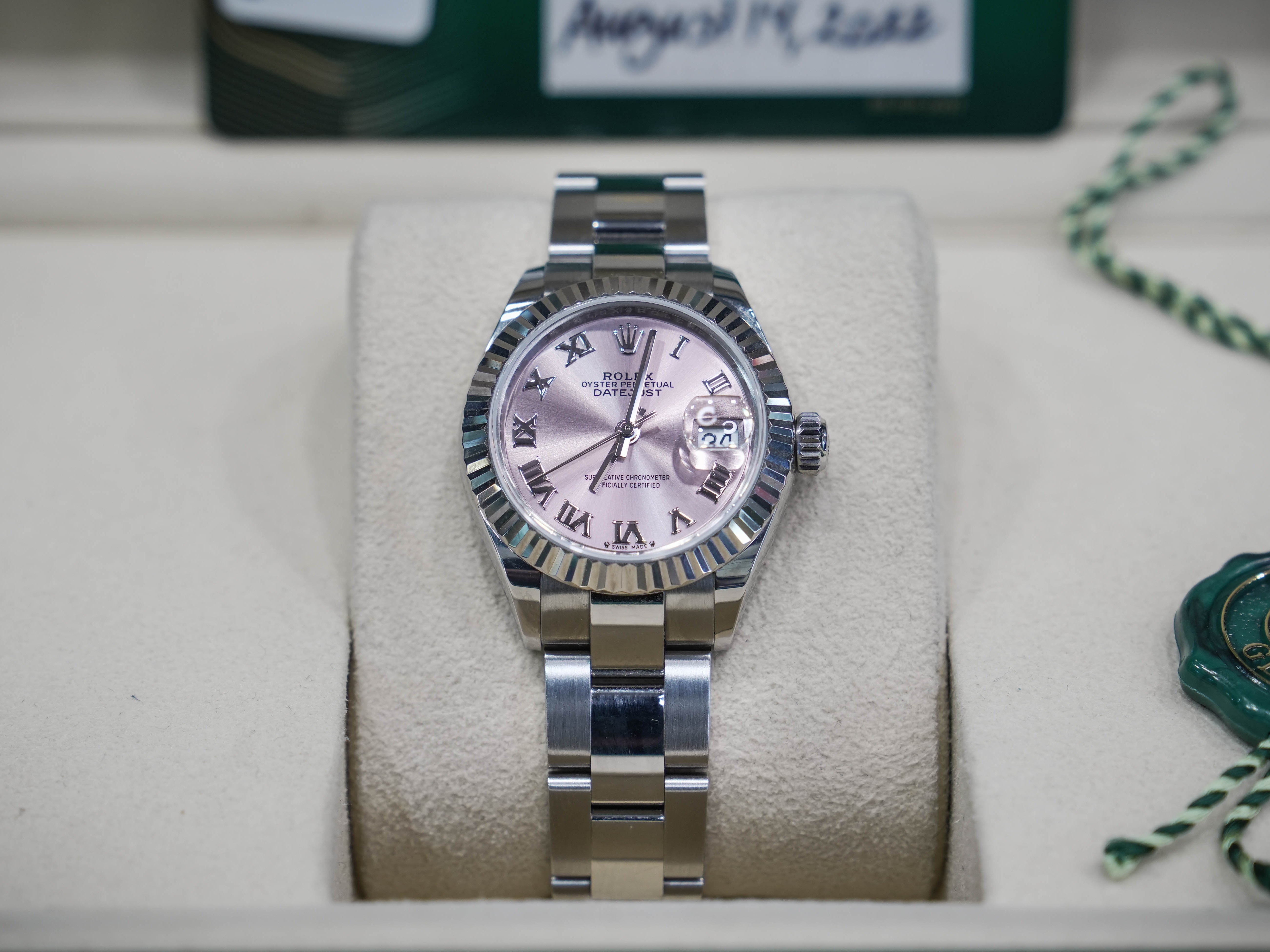 Rolex Lady-Datejust 28MM Pink Roman Dial