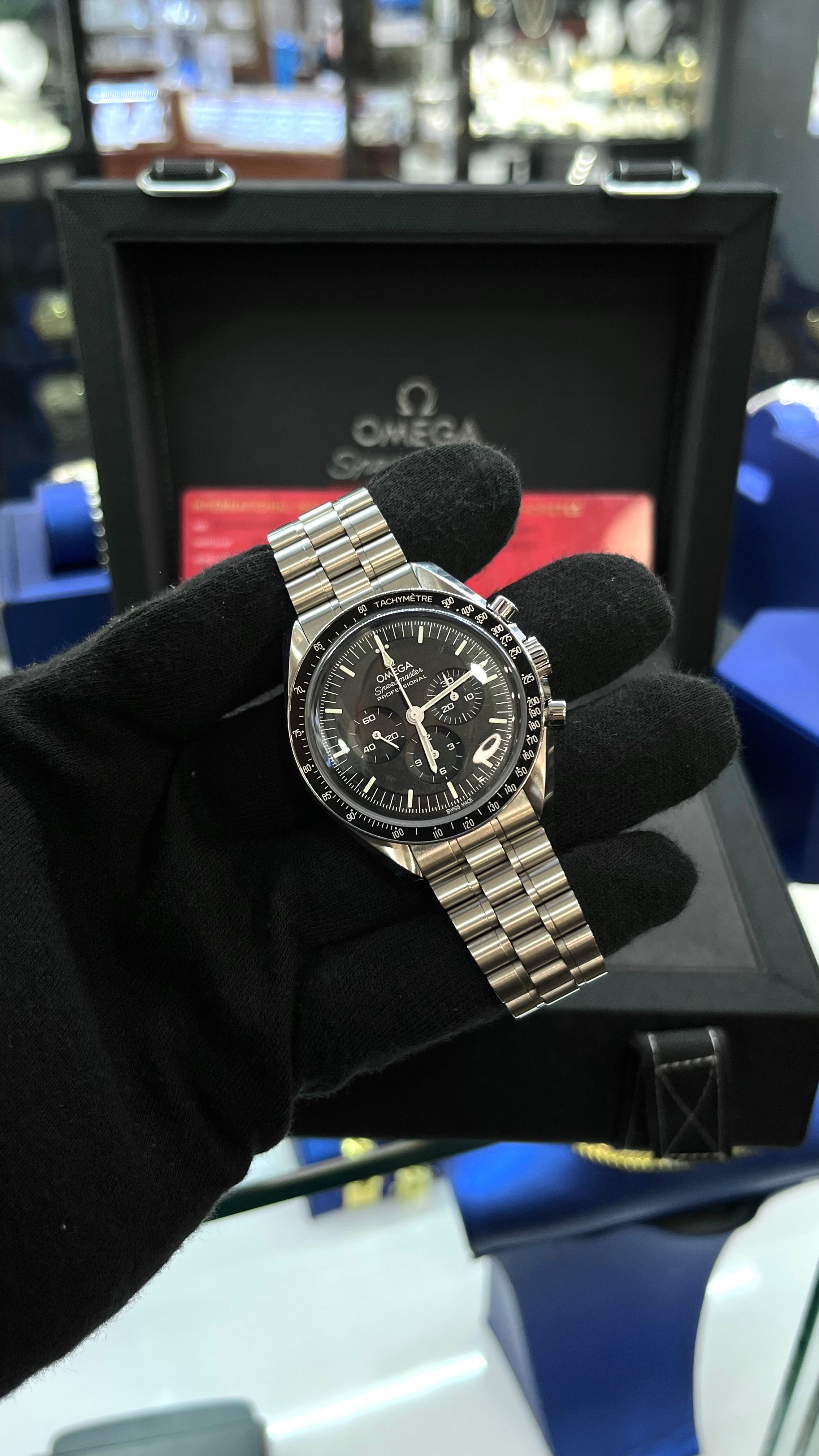 Omega Speed Master Moon watch 2026 Hesalite