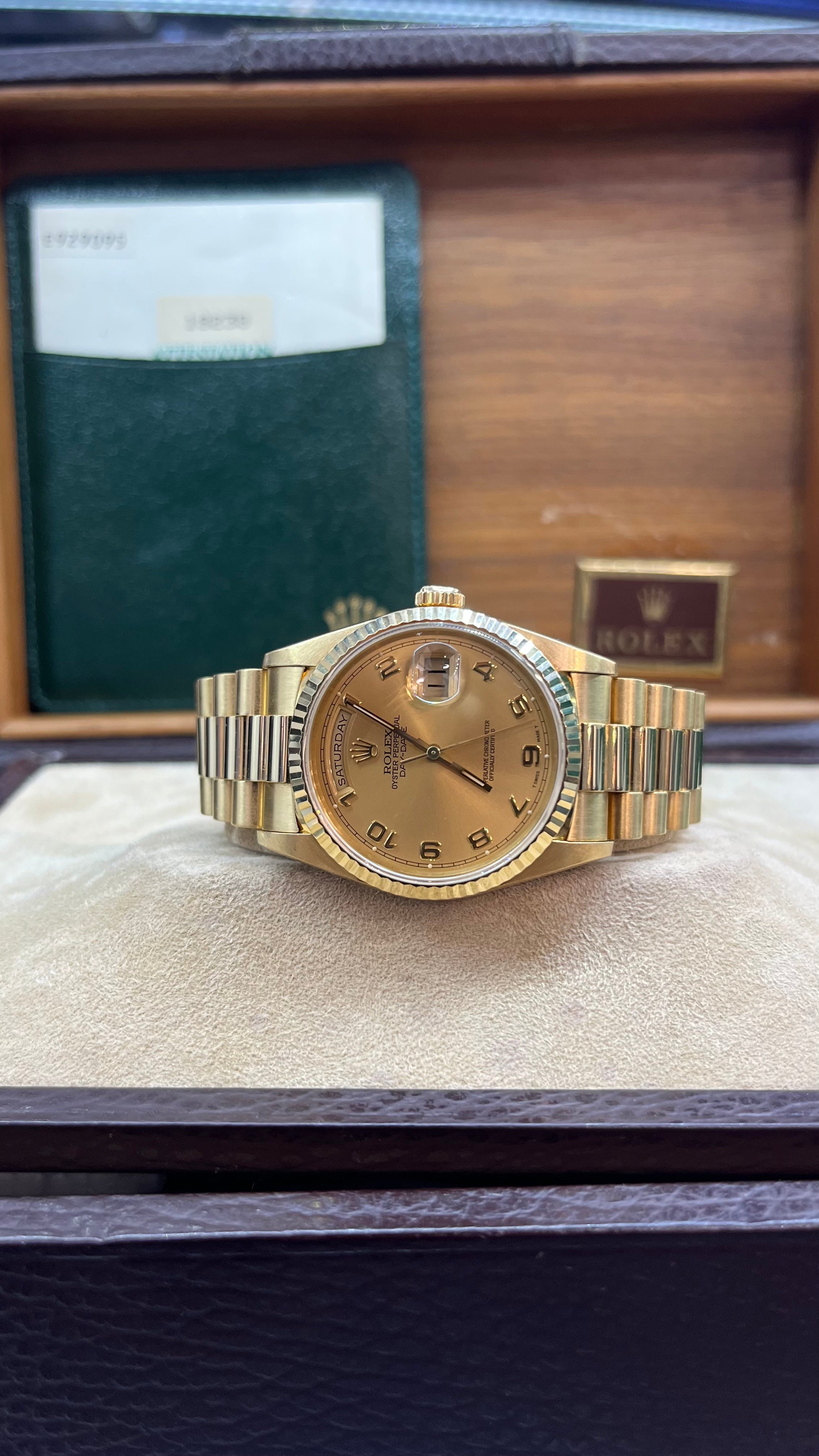 Rolex Day-Date Presidential 36MM Numeral Dial