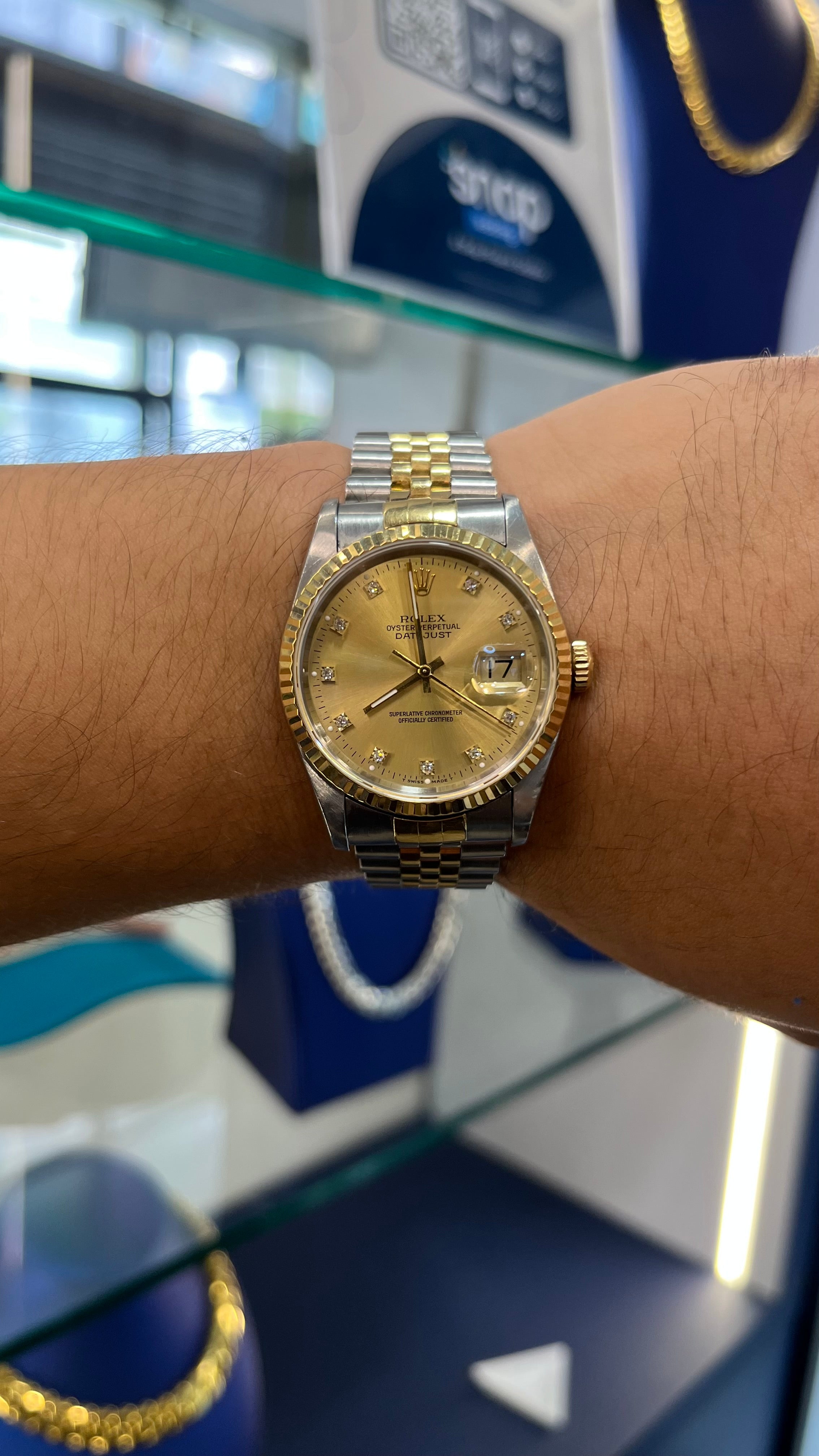 Rolex Datejust 36MM Diamond Dial