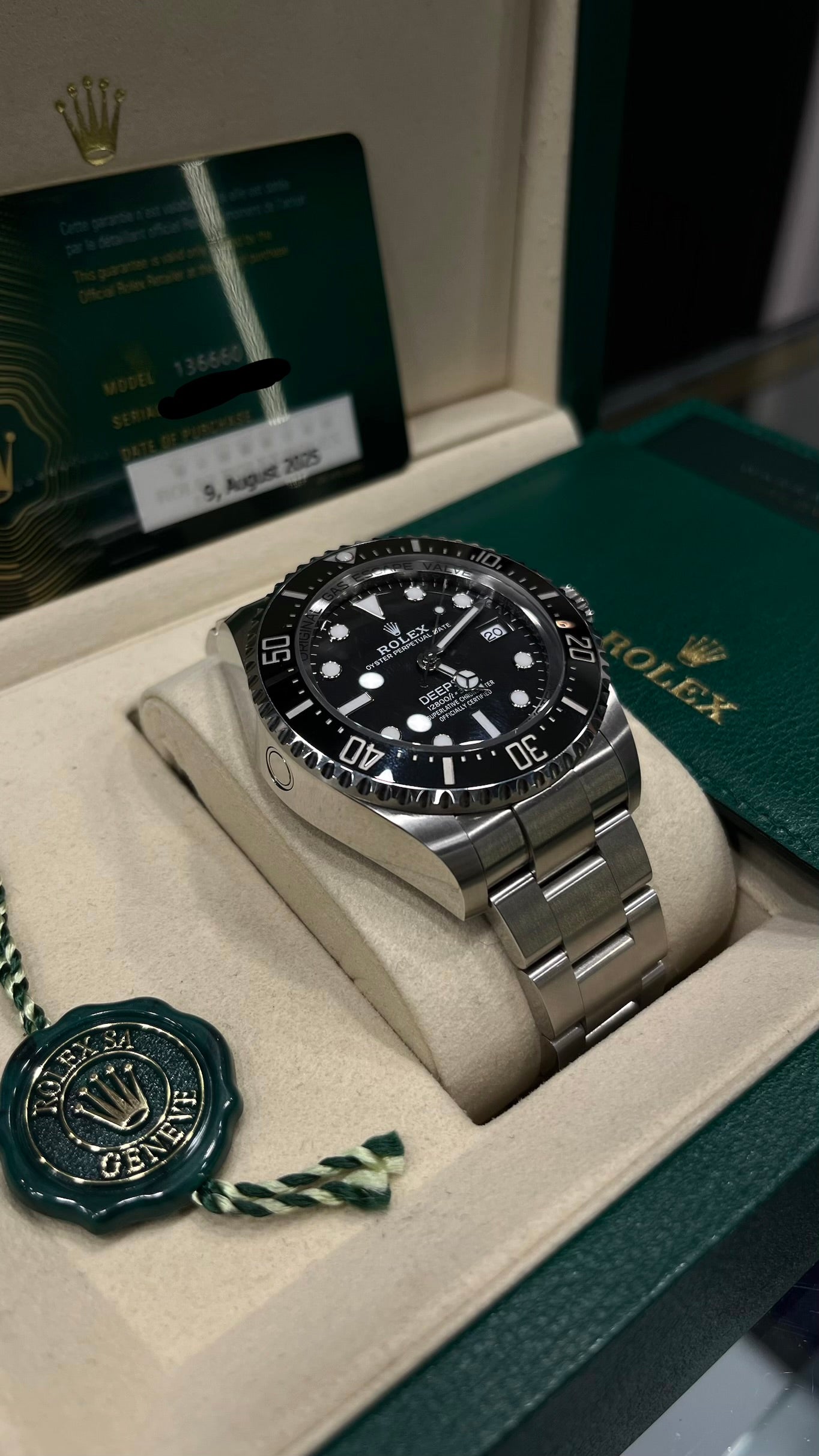Rolex Sea Dweller Black Dial