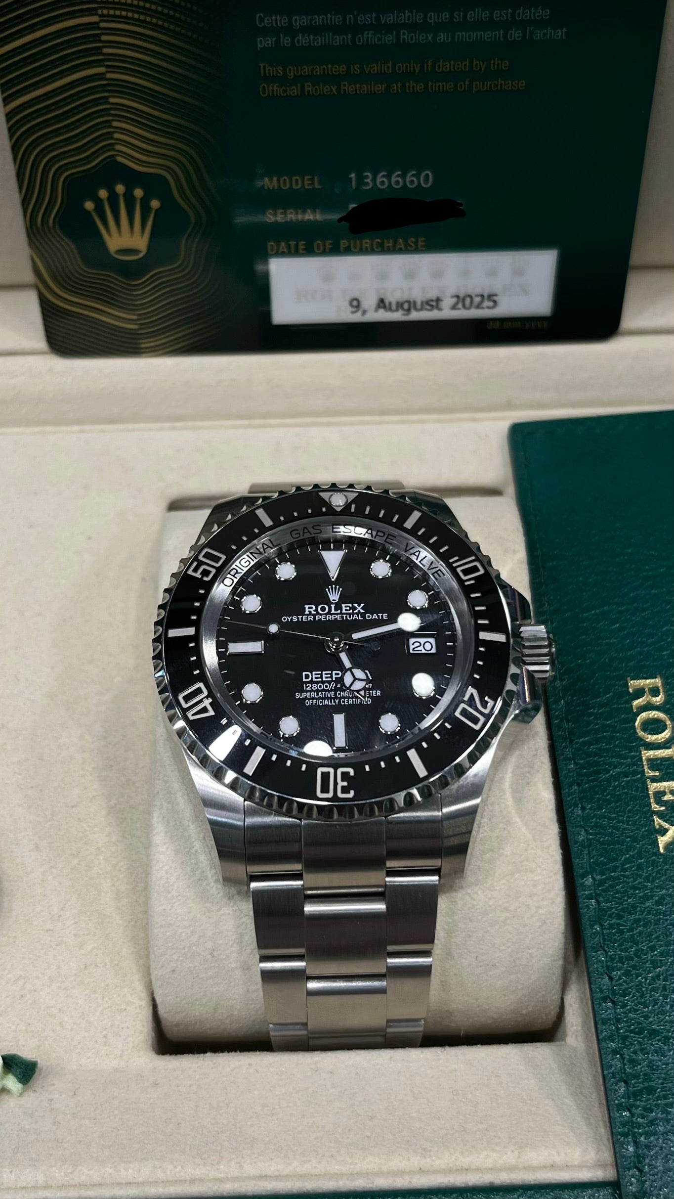 Rolex Sea Dweller Black Dial