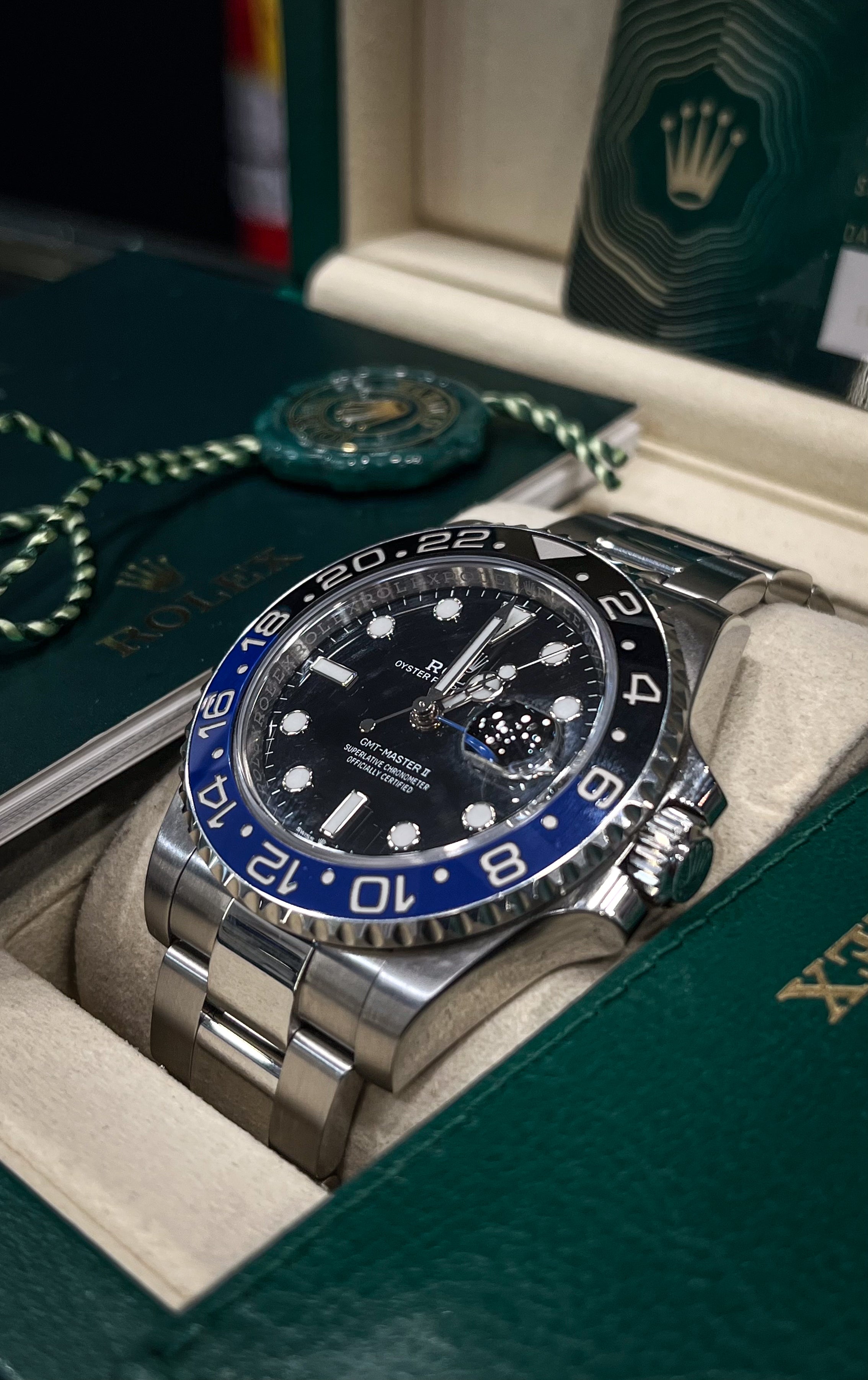 Rolex GMT-Master II “Batman”