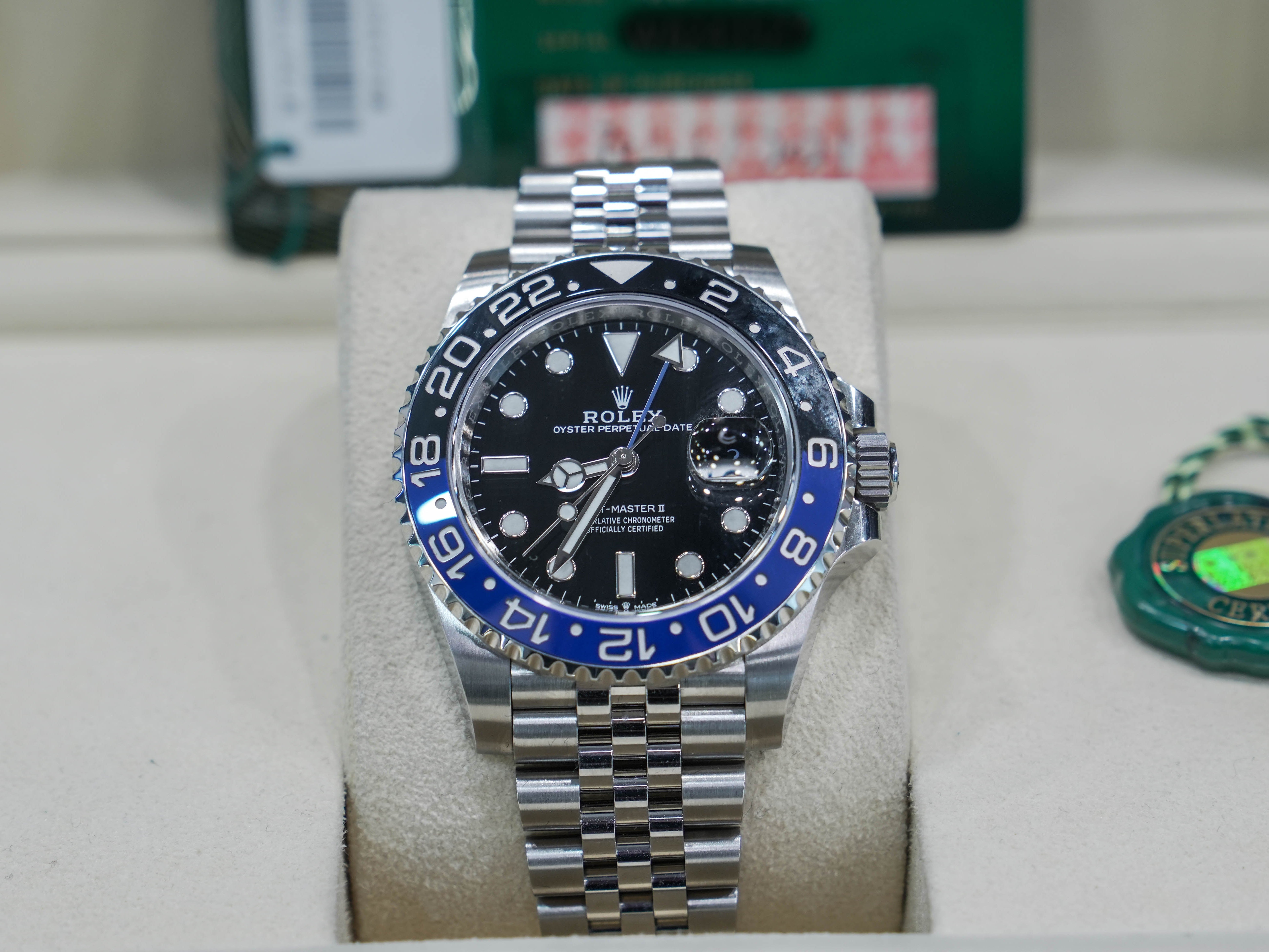ROLEX GMT-Master II "Batgirl"