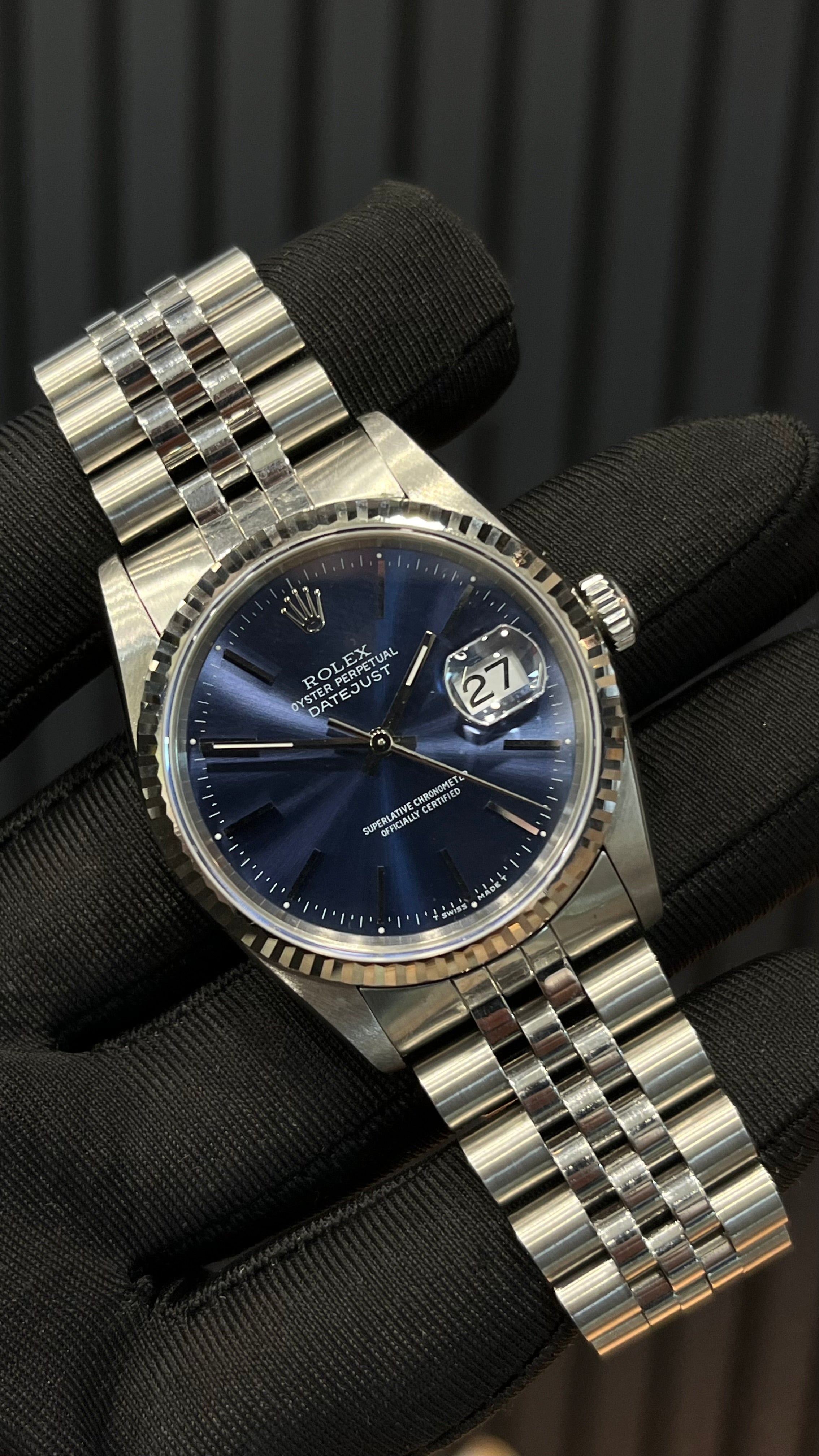 Rolex Datejust 36MM Blue Dial