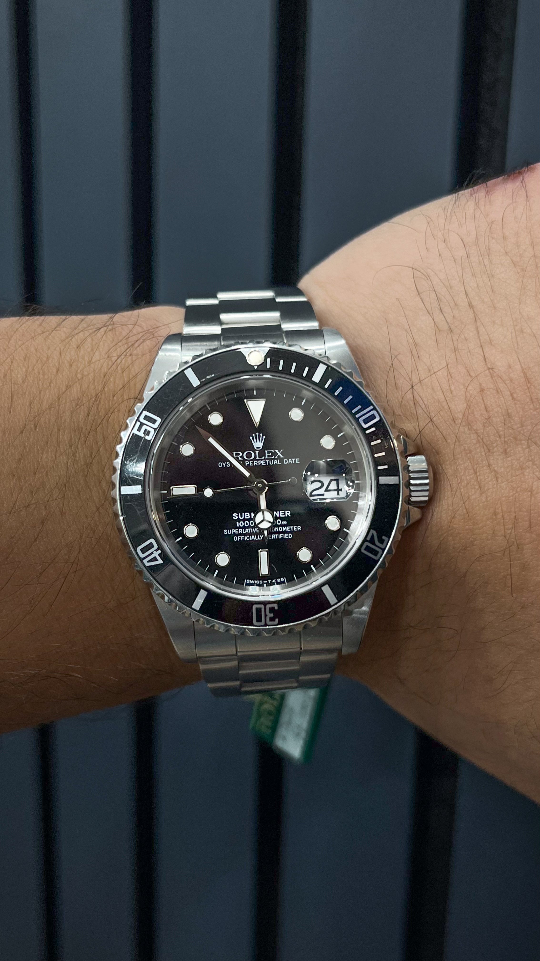 Rolex Black Submariner Aluminum Bezel