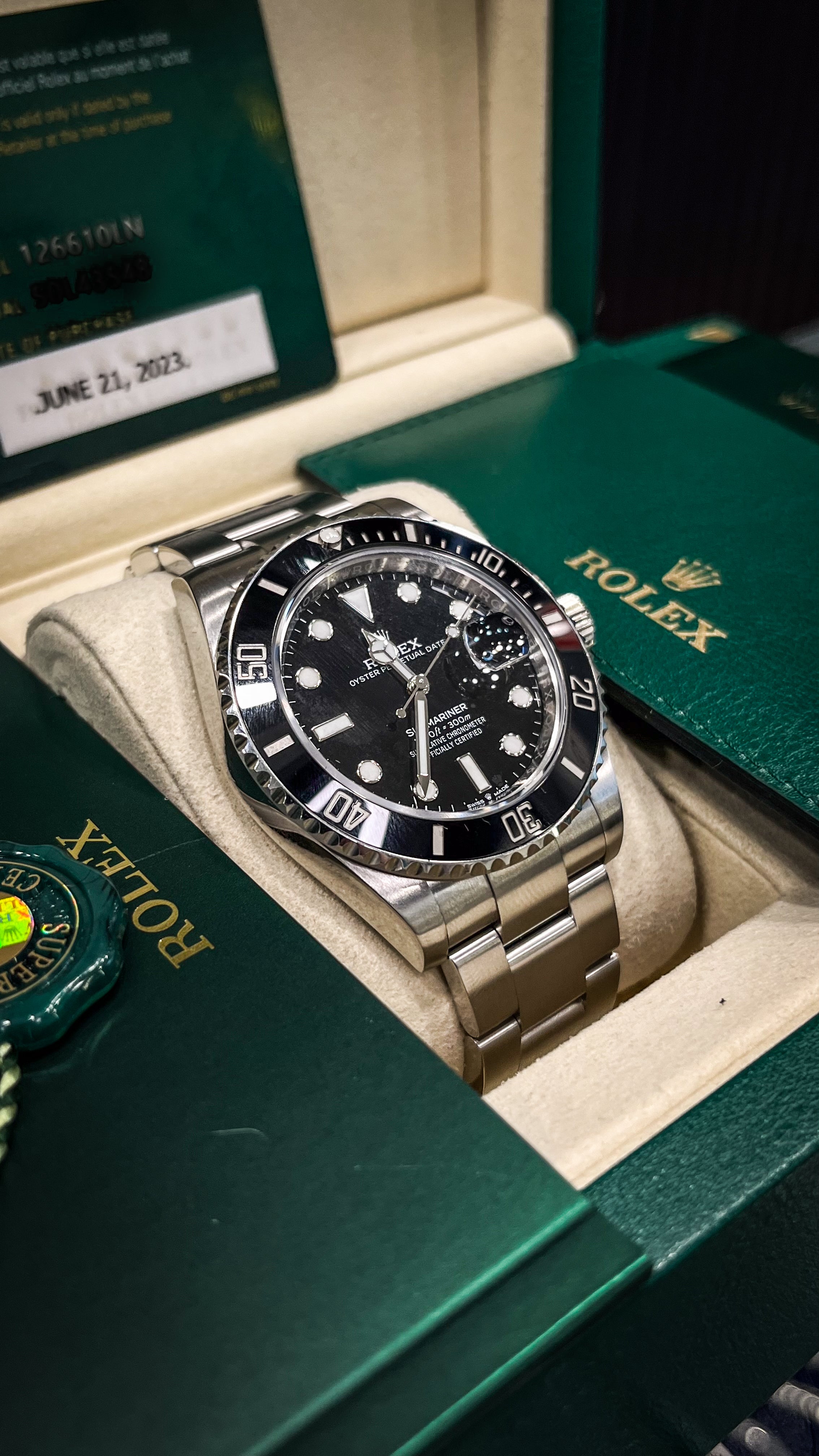 Rolex Submariner Black Ceramic