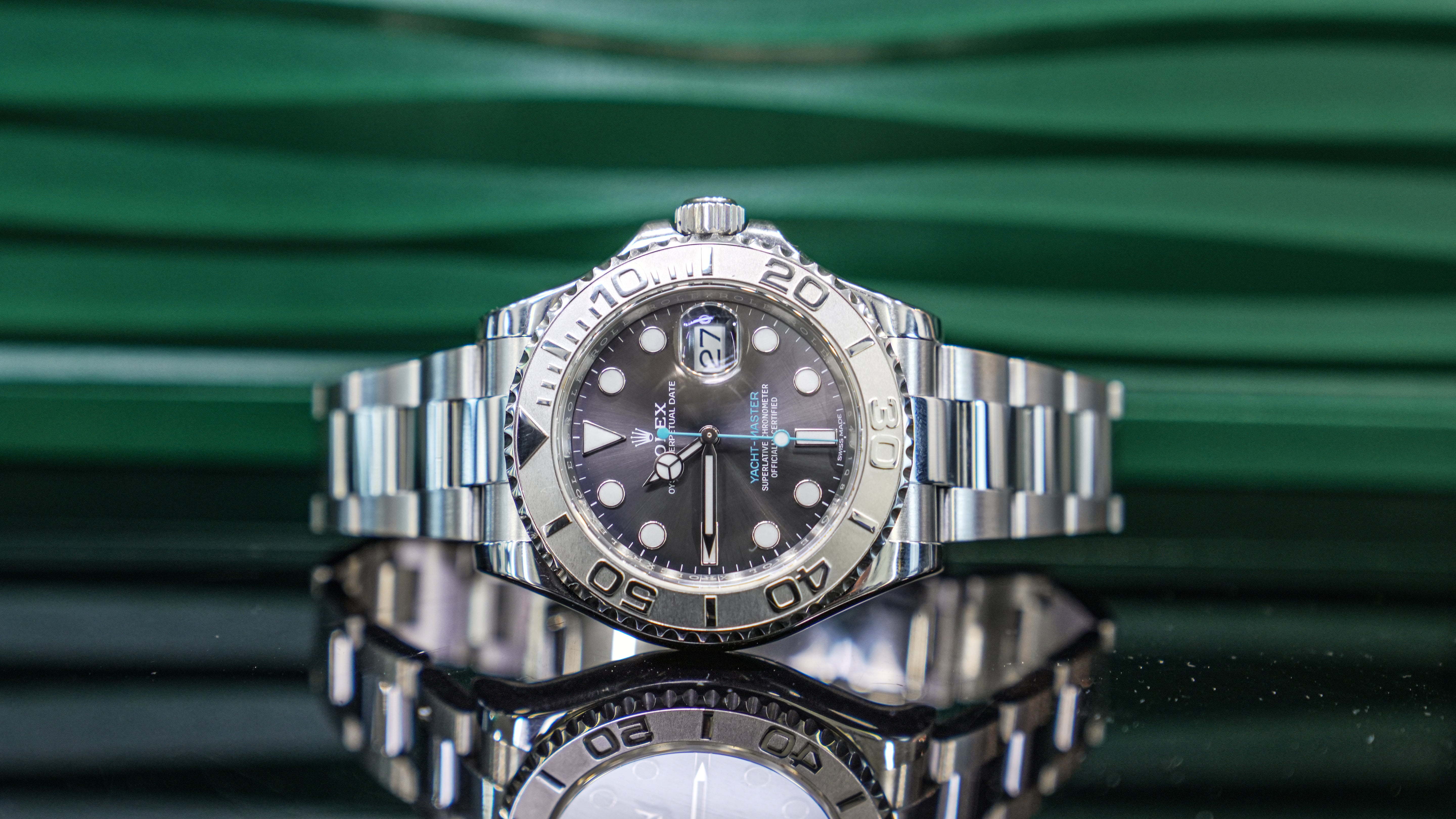 Rolex Yacht-Master 40MM Rhodium Dial 2019