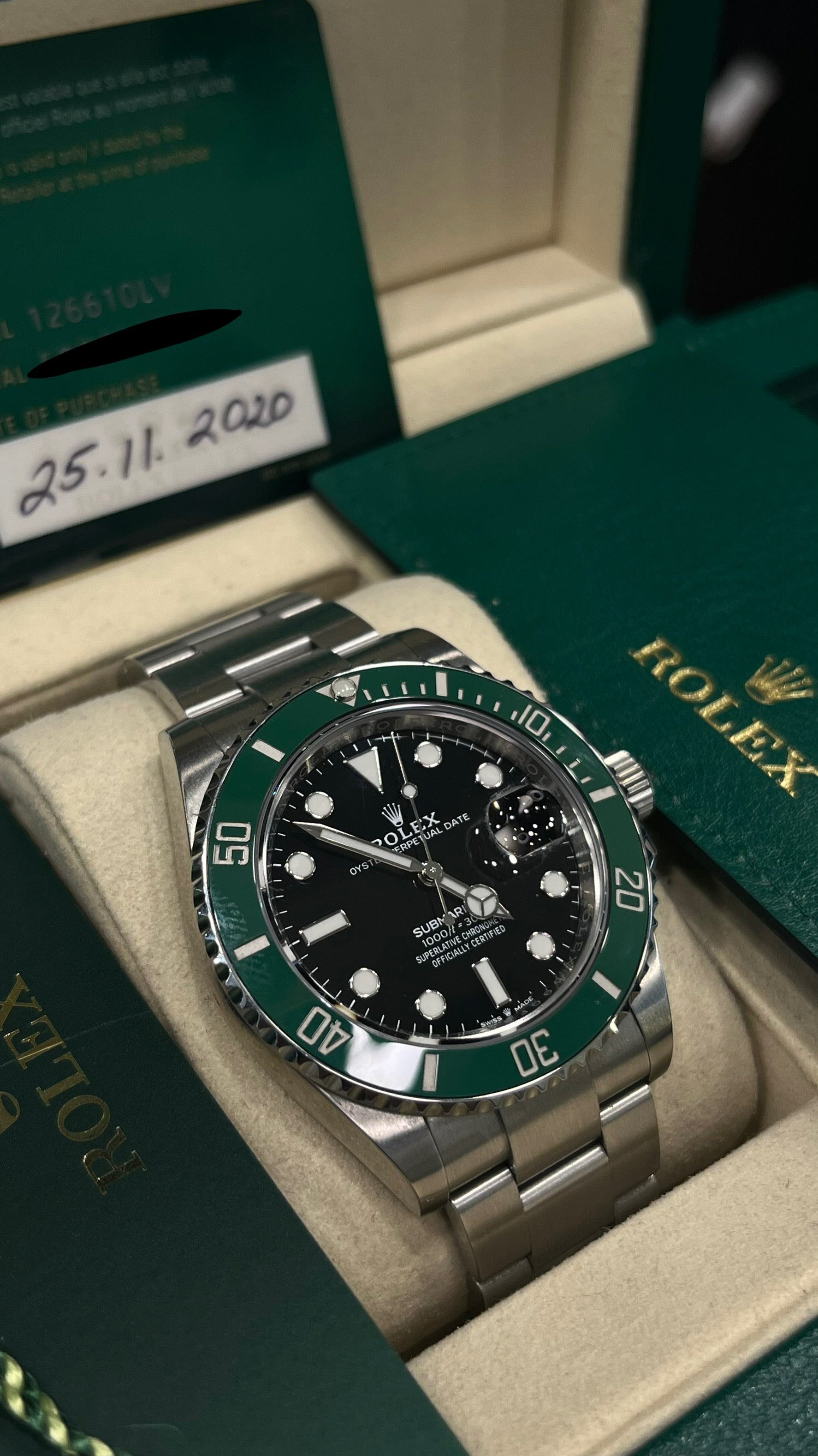 Rolex Submariner Starbucks Green Ceramic