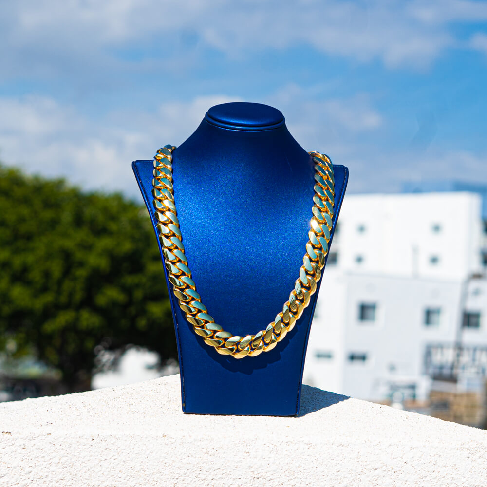 16 MM CUBAN LINK CHAIN 14K