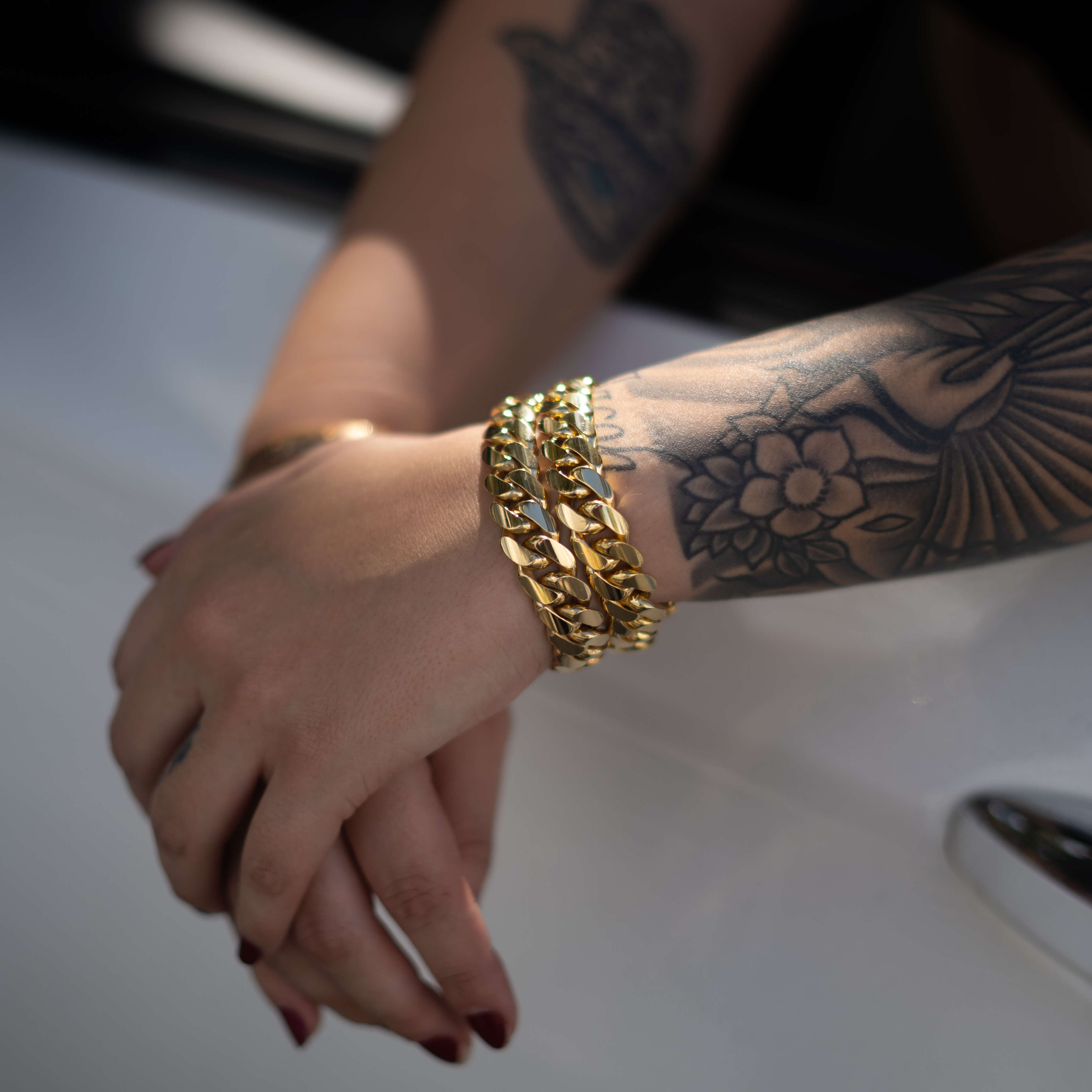 14 MM CUBAN LINK BRACELET 10K
