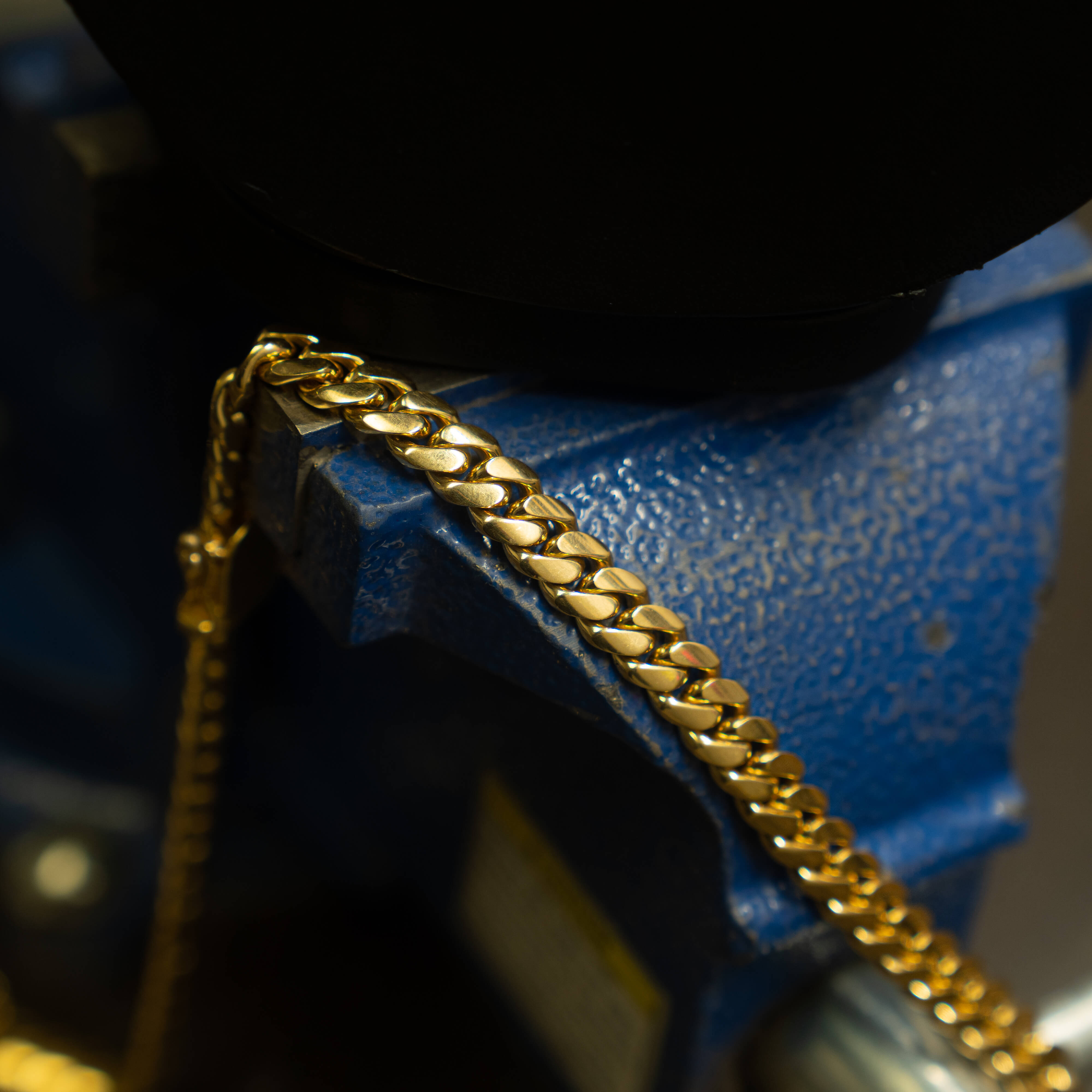 08 MM GOLD OVER SILVER CHAIN