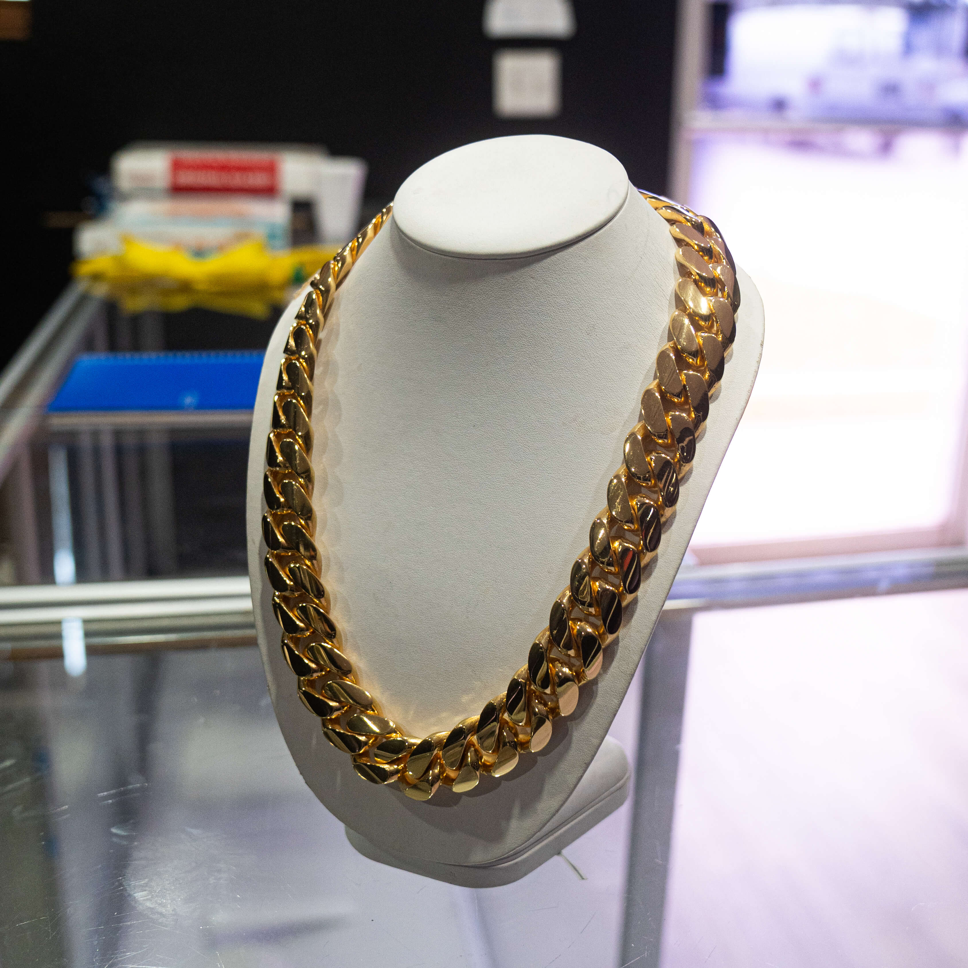 KILO GOLD OVER SILVER CHAIN (BEAST)