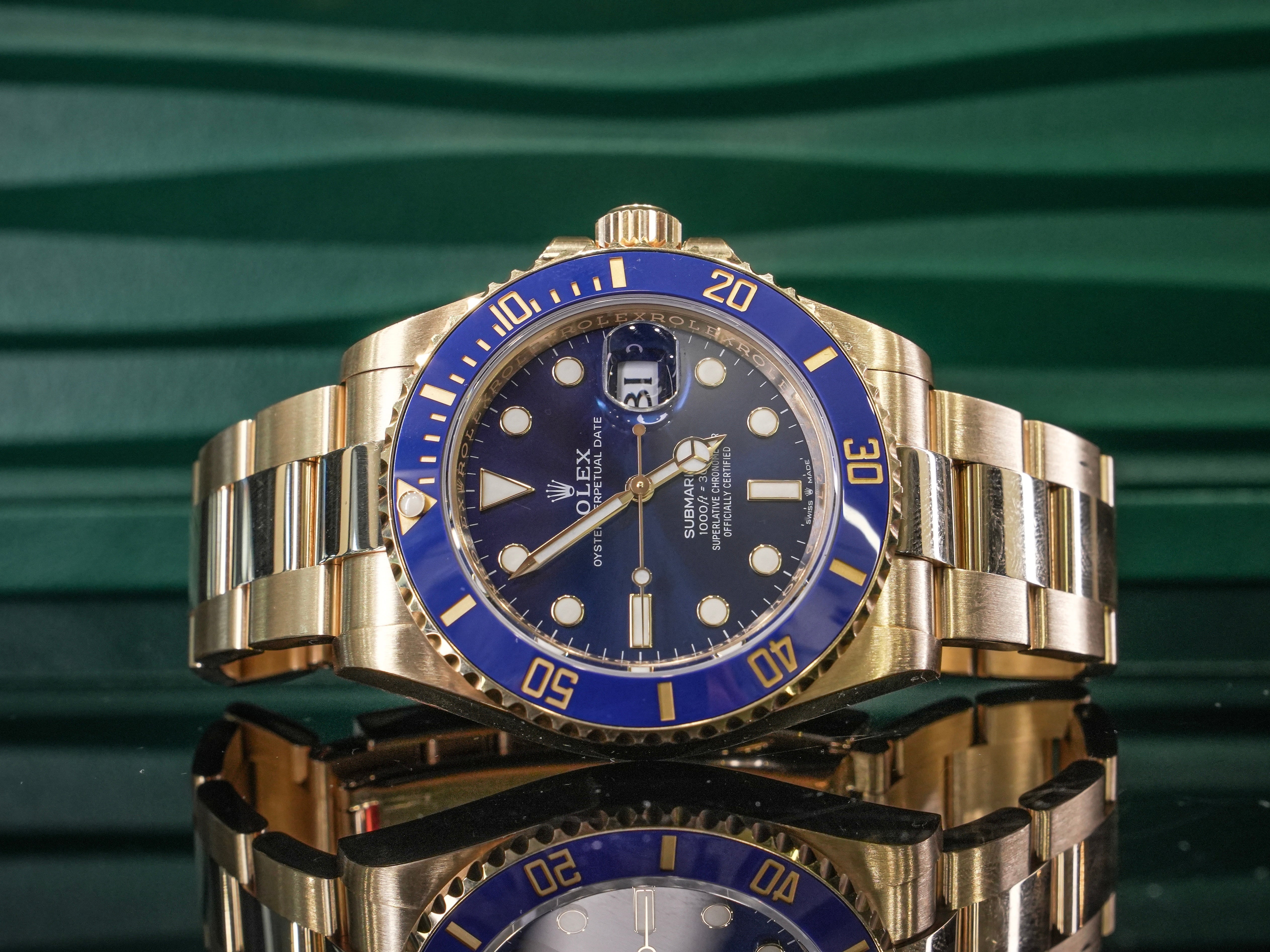 Rolex Submariner Bluesy All Yellow Gold
