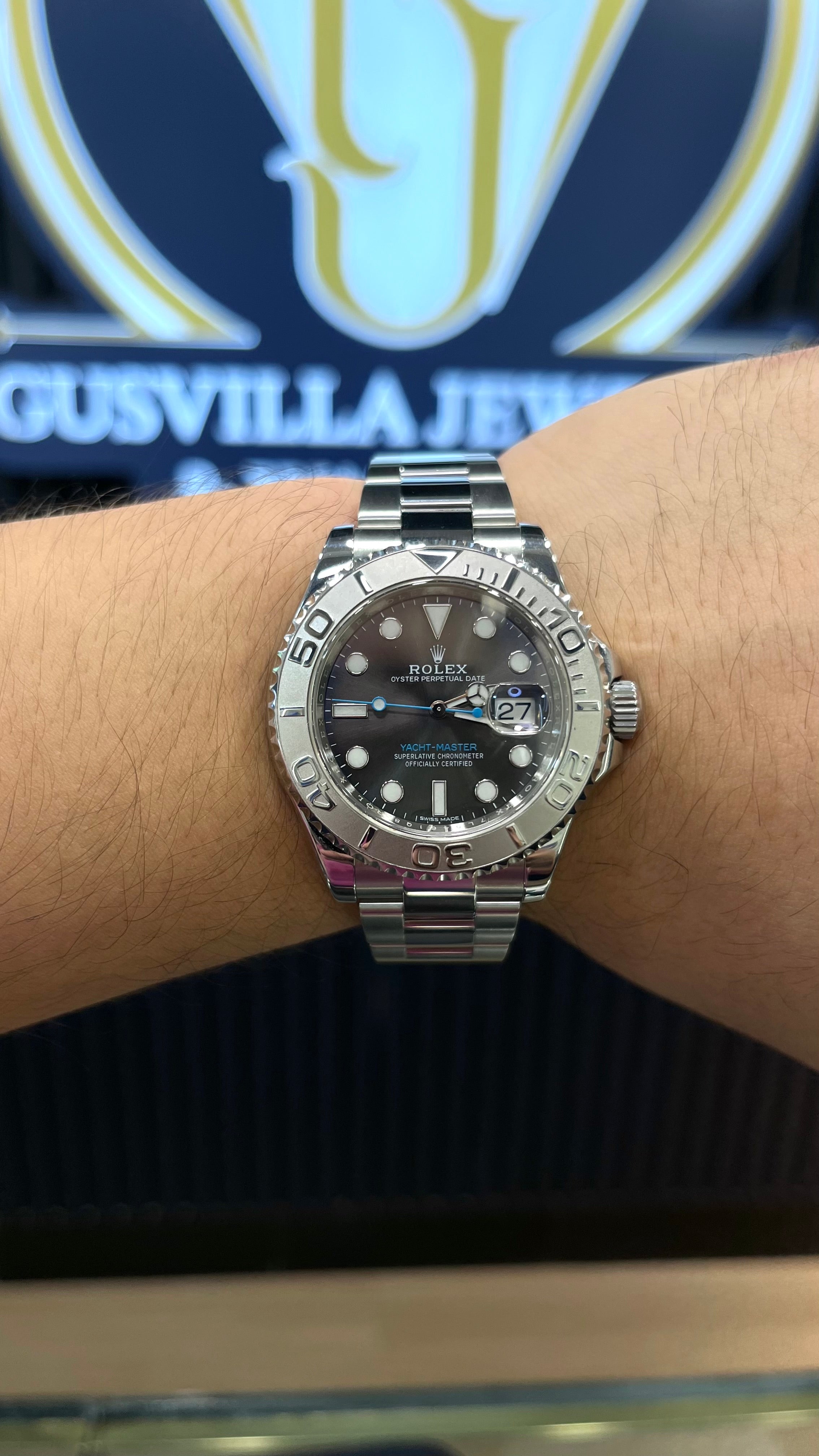 Rolex Yacht-Master 40MM Rhodium Dial 2019