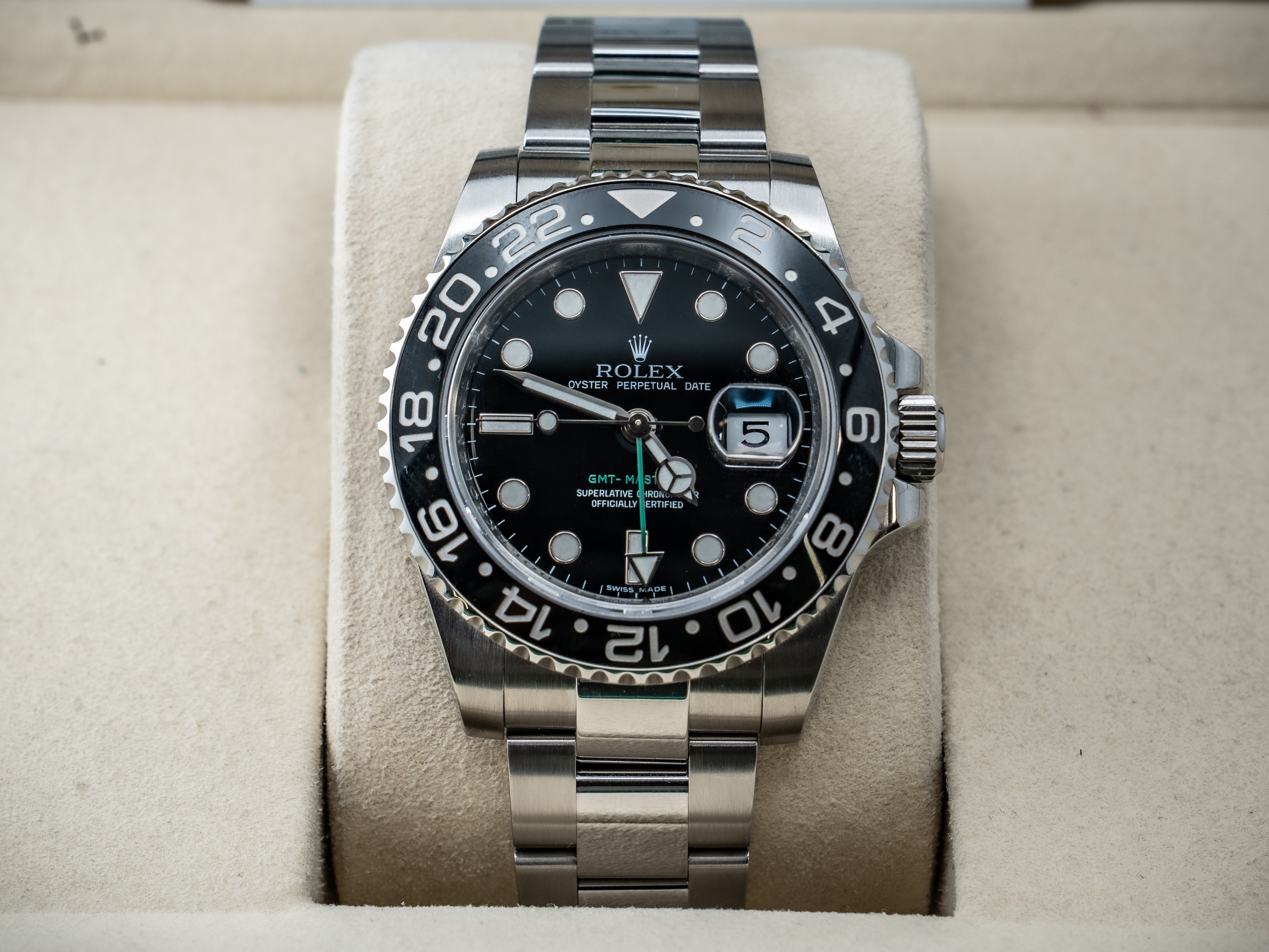 Rolex GMT-Master II Green Hand 2009