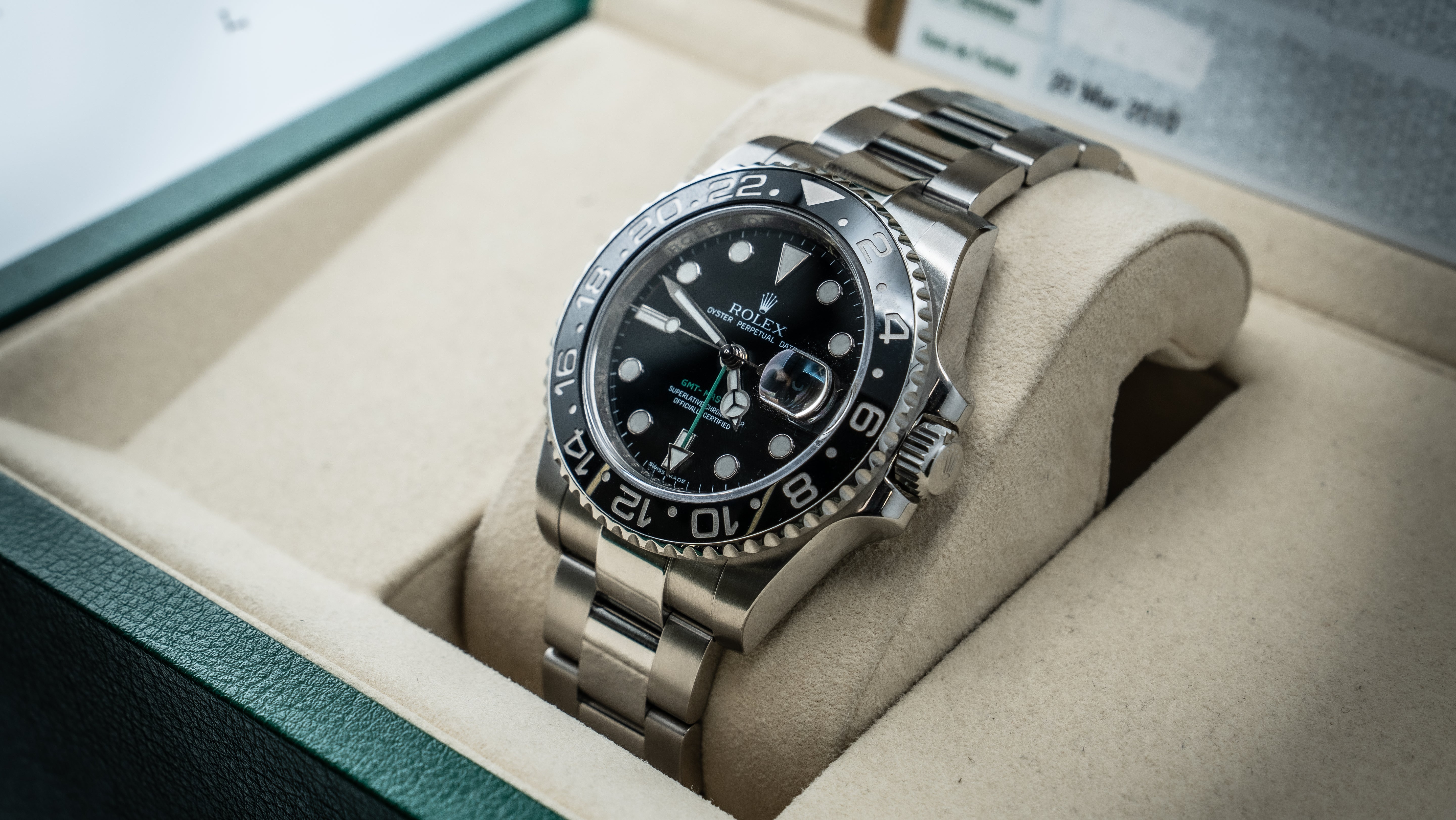 Rolex GMT-Master II Green Hand 2009