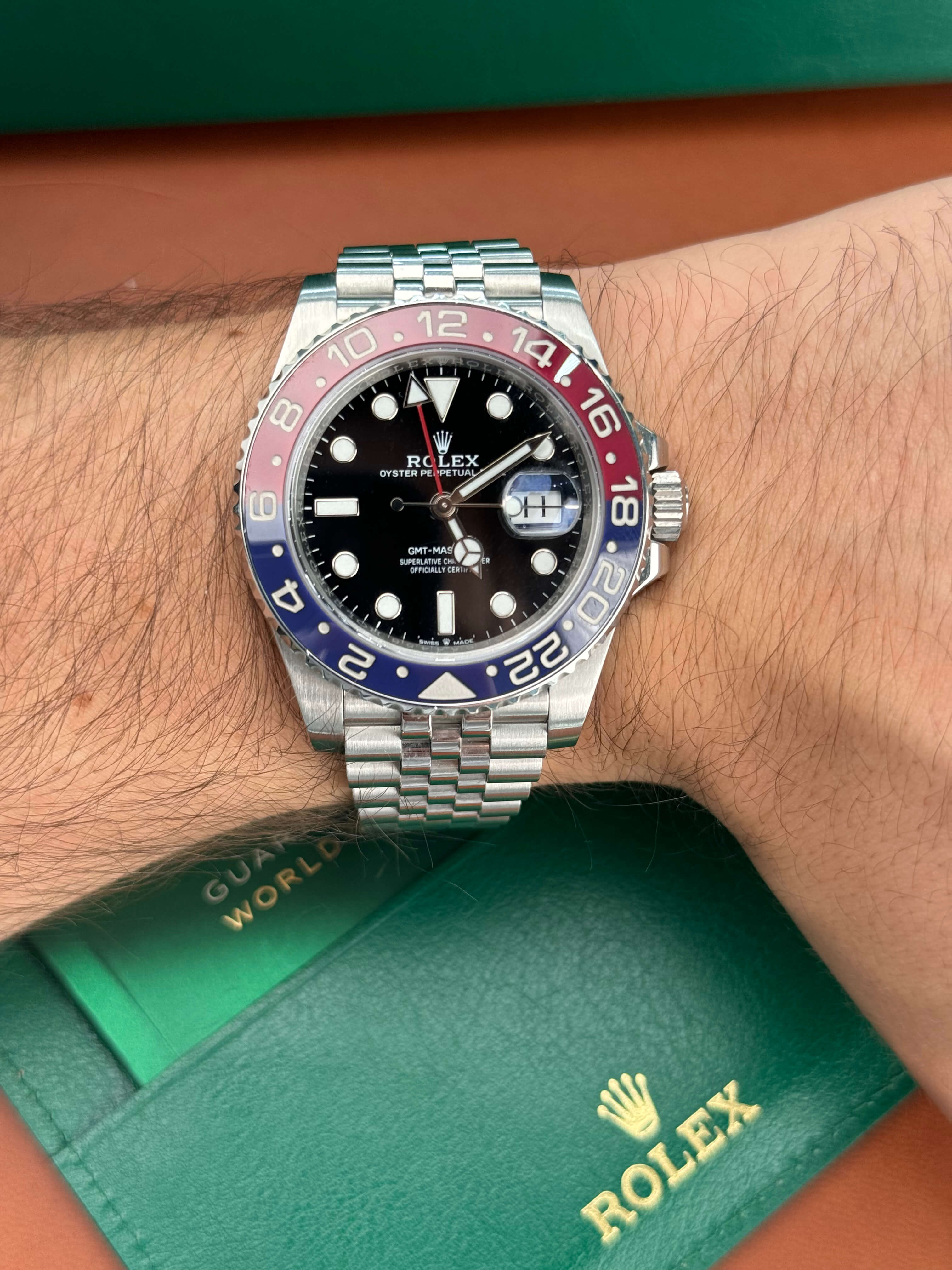 Rolex GMT-Master II 40mm Pepsi