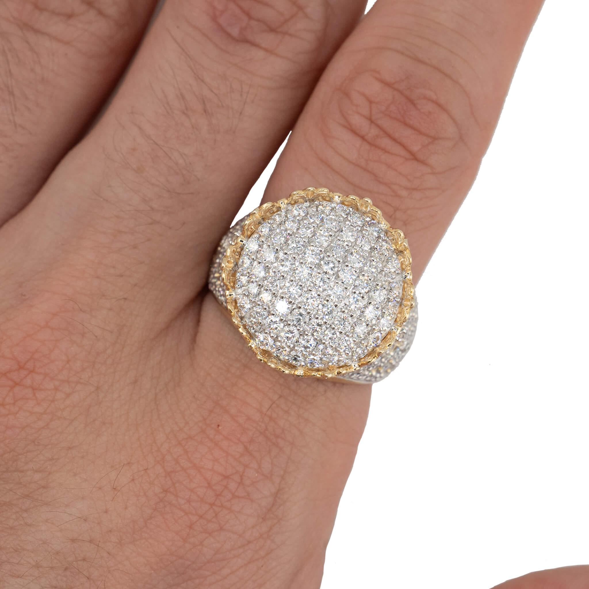 Diamond Crown Ring 10k