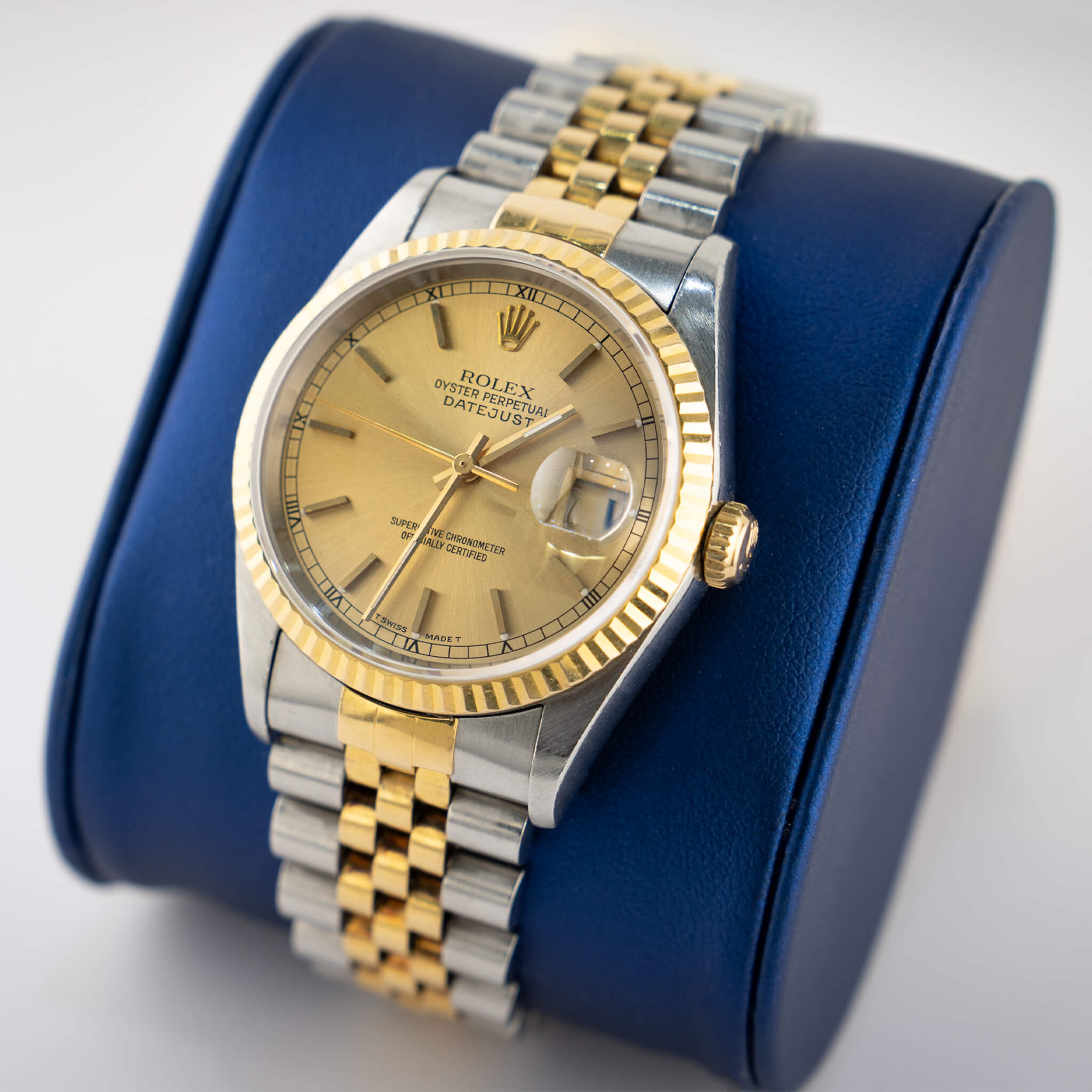 ROLEX DATEJUST 36MM CHAMPAGNE DIAL 1995