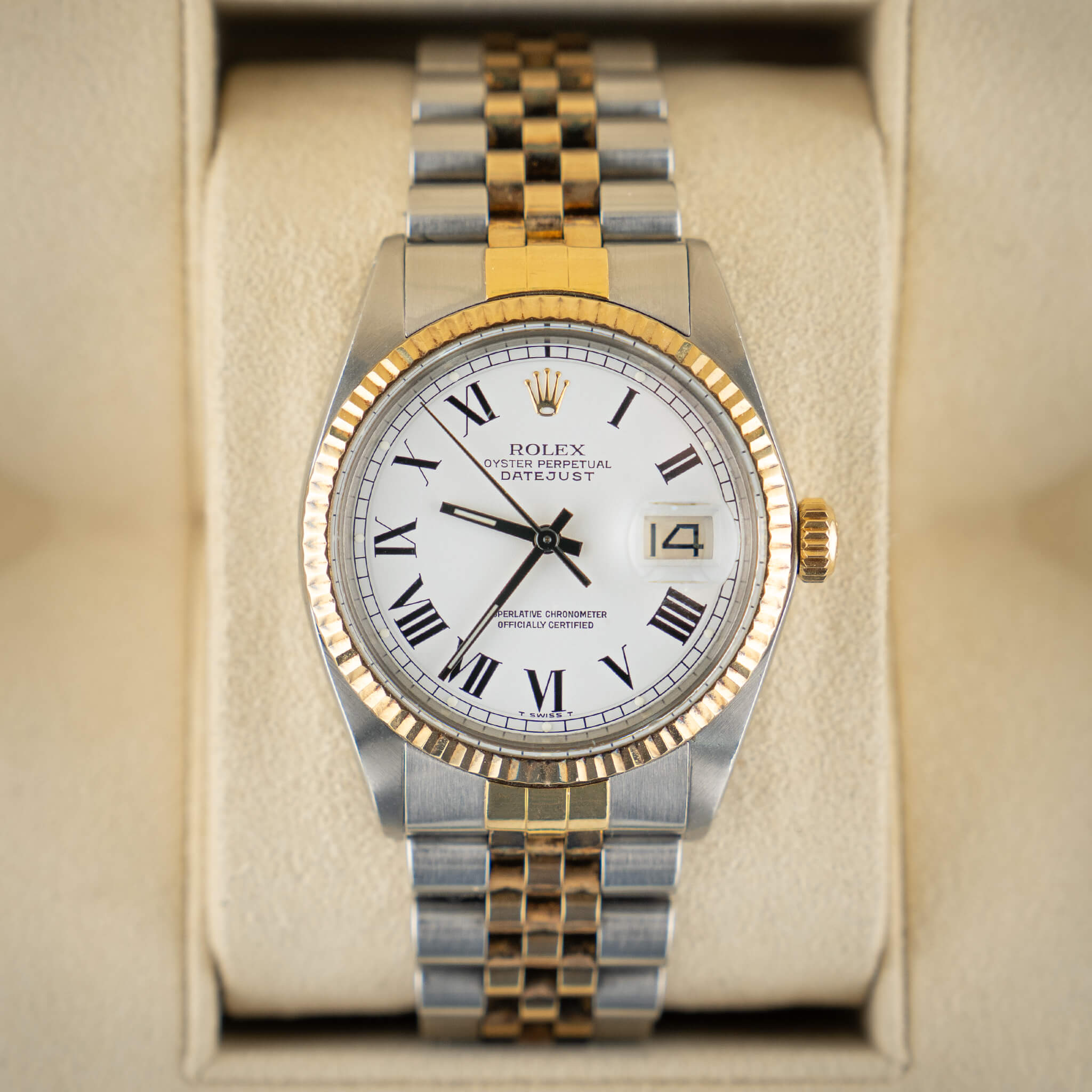 Rolex Date-Just Buckley Dial