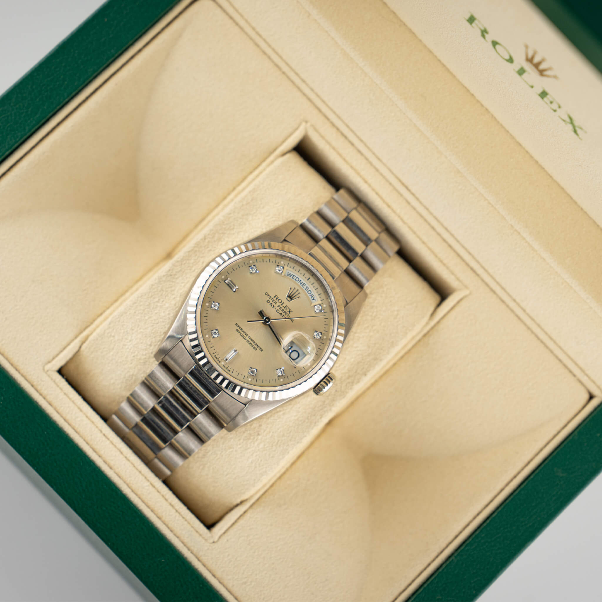 Rolex Day-Date White Gold (Presidential) 1995