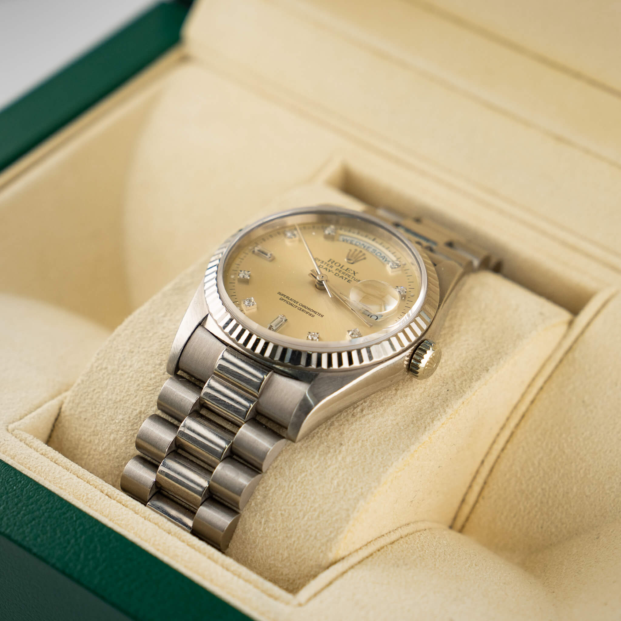 Rolex Day-Date White Gold (Presidential) 1995