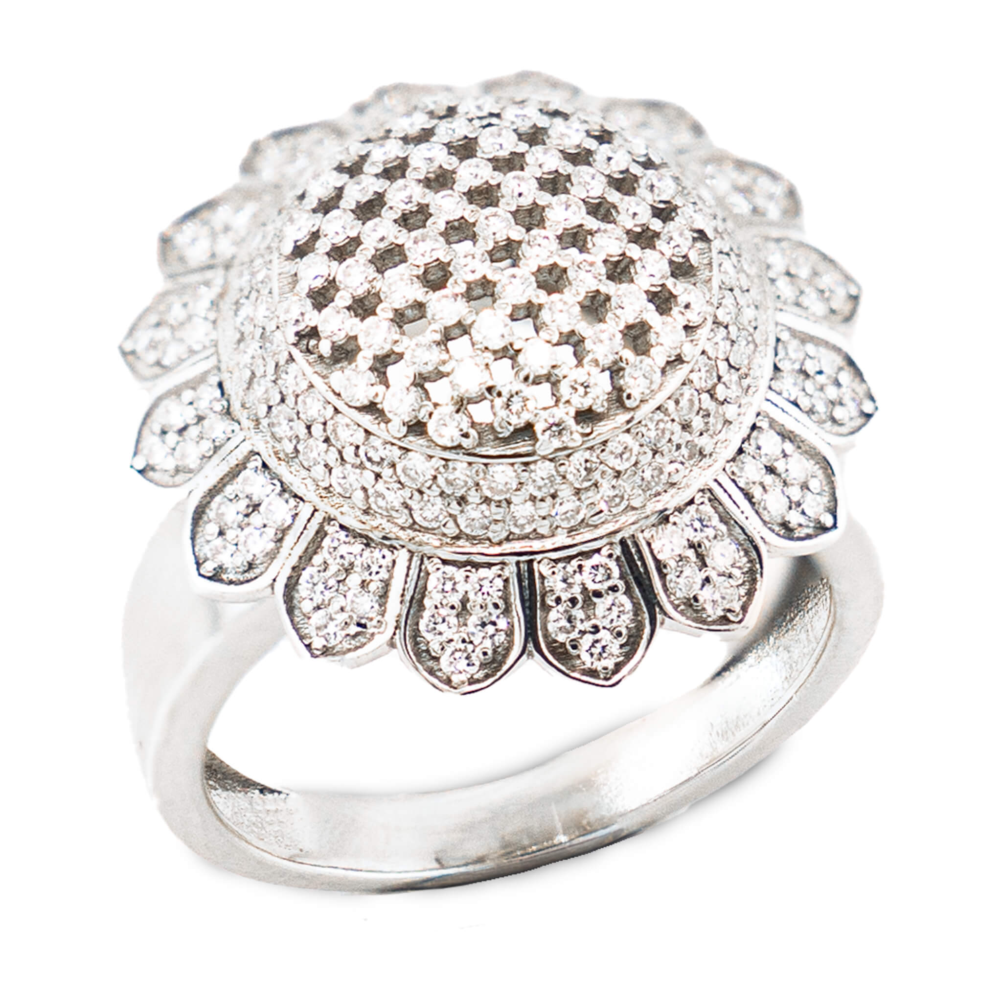 Diamond Bloom Ring