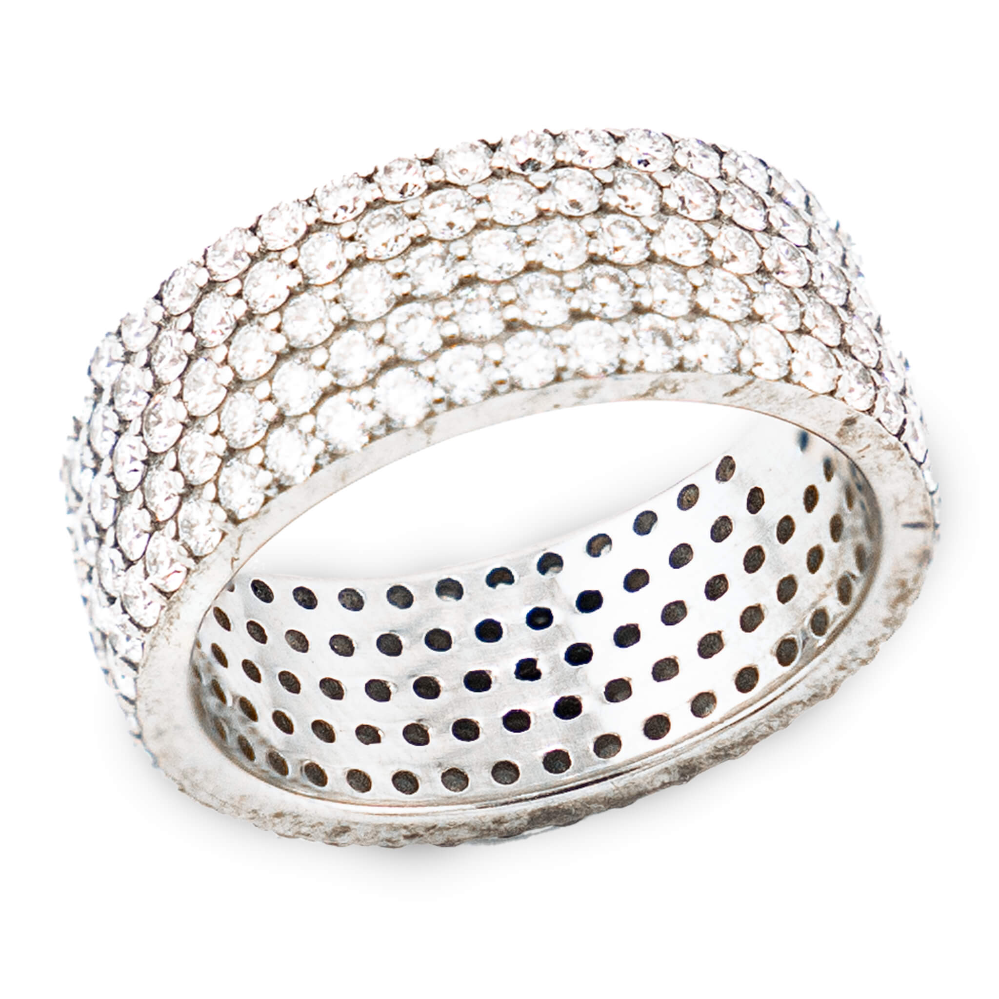 Full Diamond Set Ring