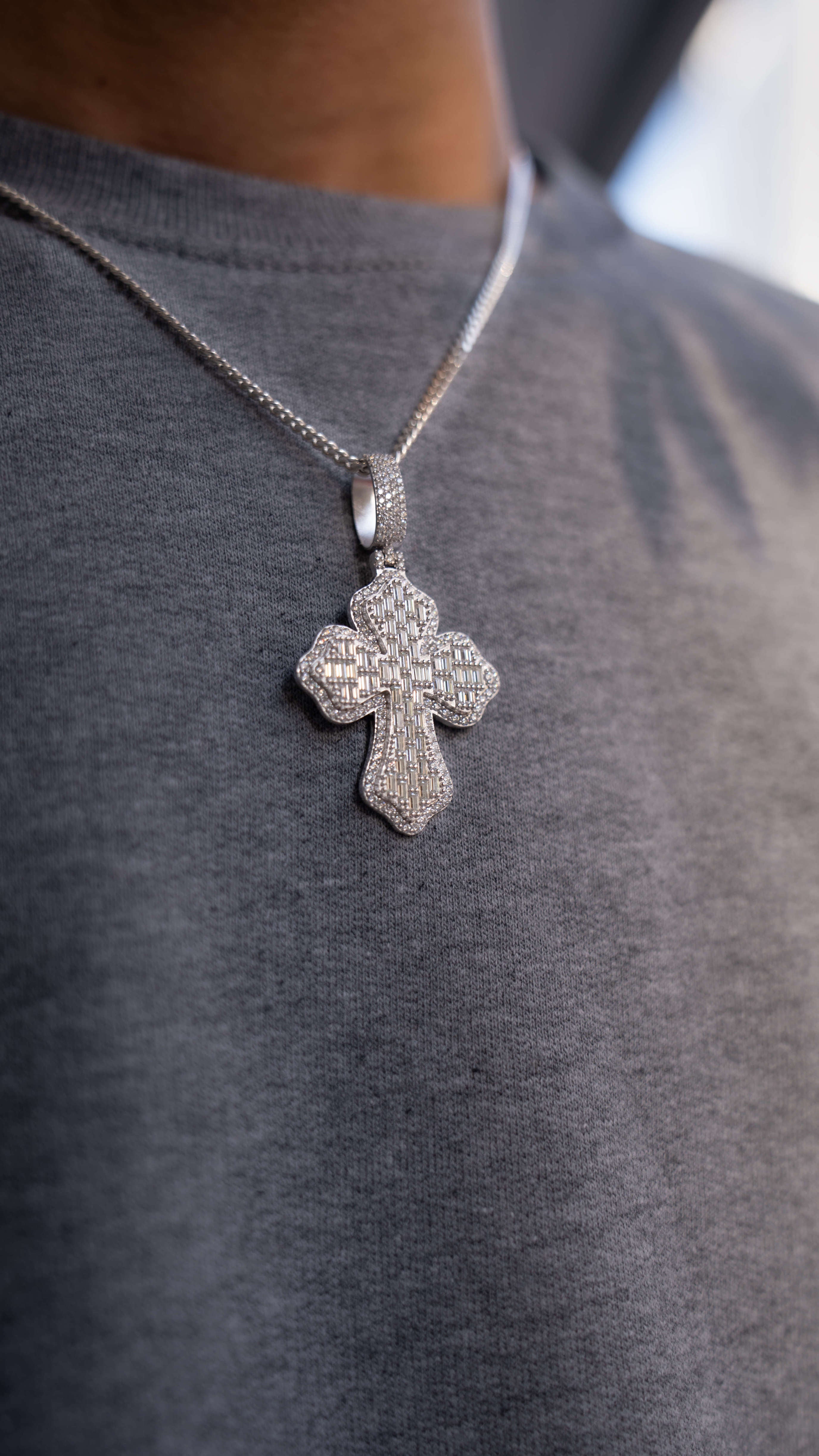 Small Gothic Cross Pendant
