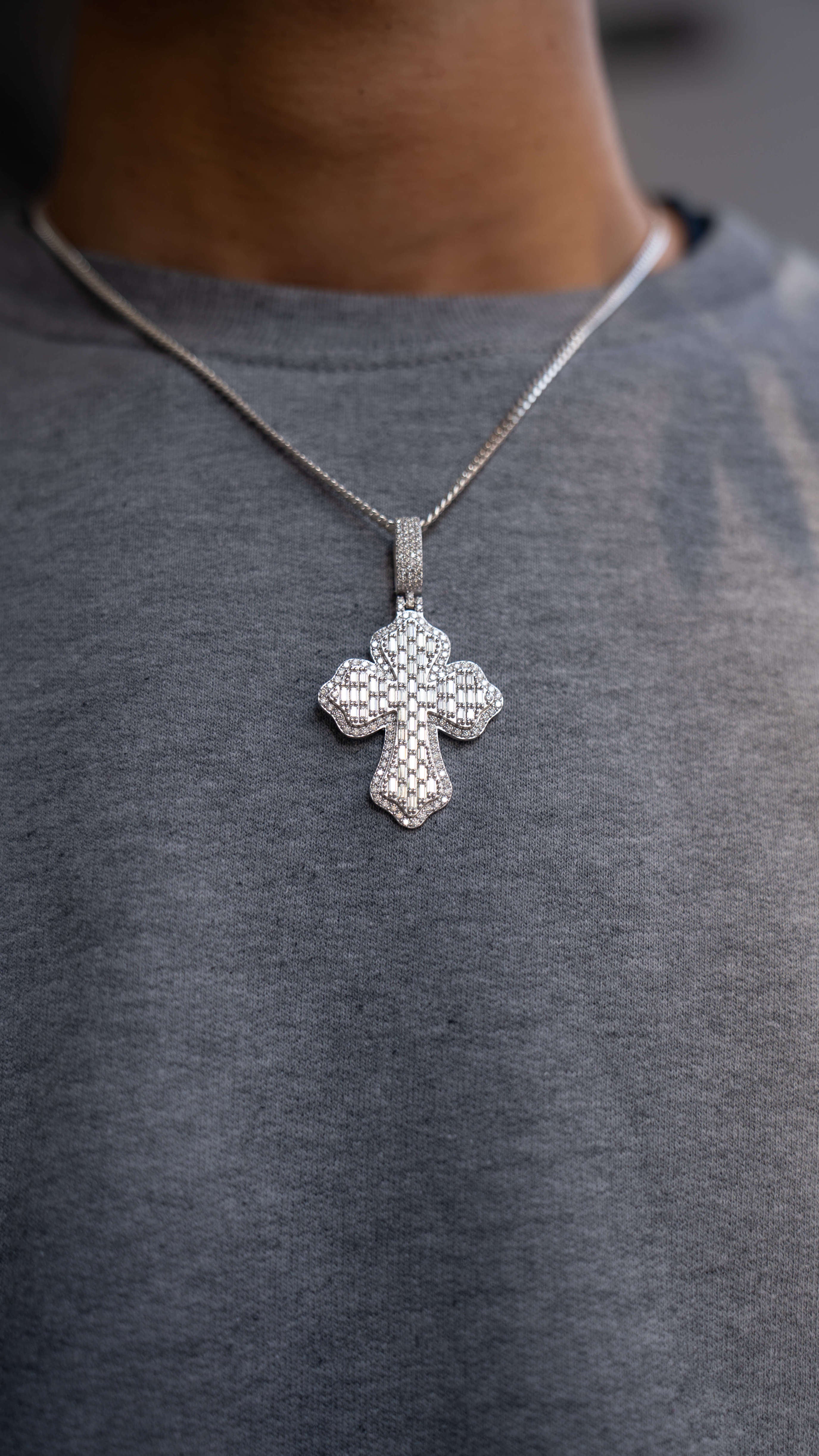 Small Gothic Cross Pendant